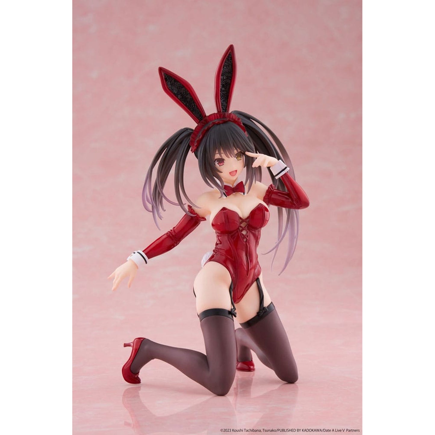 Date A Live V Desktop Cute Figure Kurumi Tokisaki Bunny Ver. -Figuuri