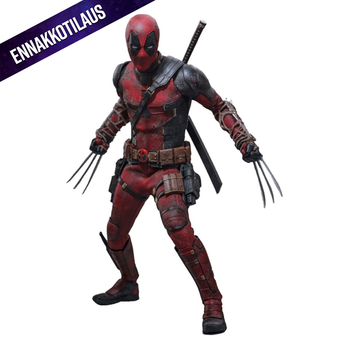 Deadpool & Wolverine Movie Masterpiece 1/6 Deadpool (Battling Version) -Action Figure