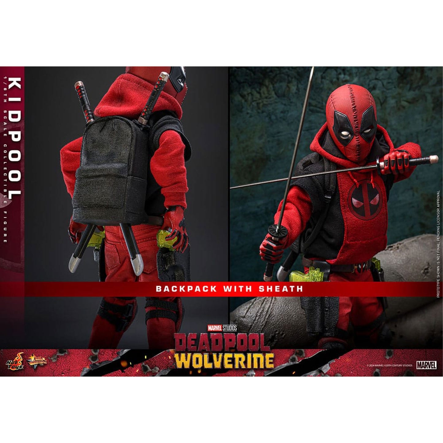 Deadpool & Wolverine Movie Masterpiece 1/6 Kidpool