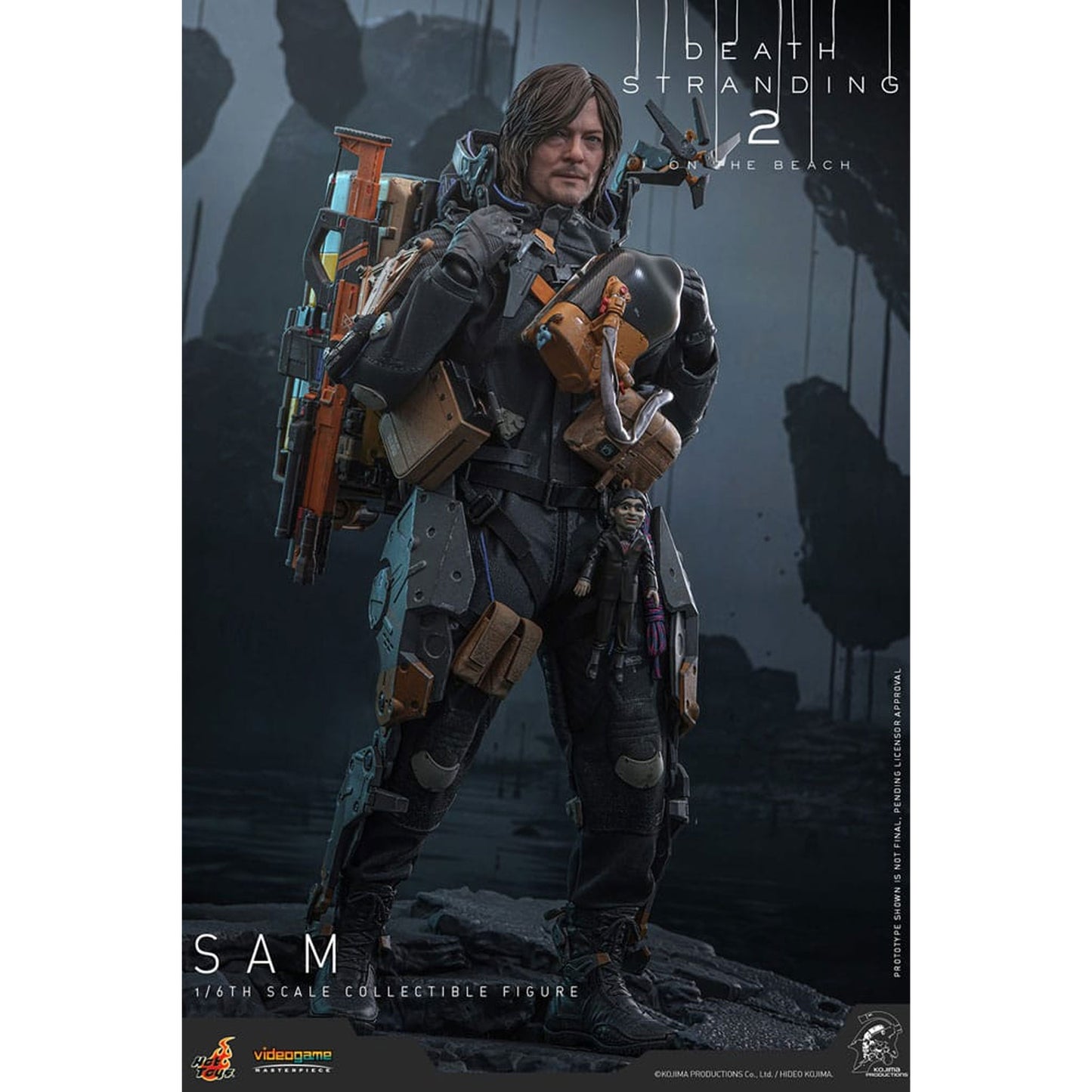 Death Stranding 2: On the Beach Videogame Masterpiece Action Figure 1/6 Sam