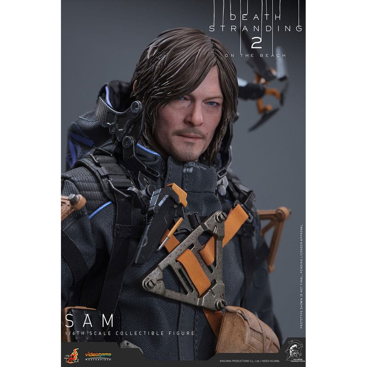 Death Stranding 2: On the Beach Videogame Masterpiece Action Figure 1/6 Sam