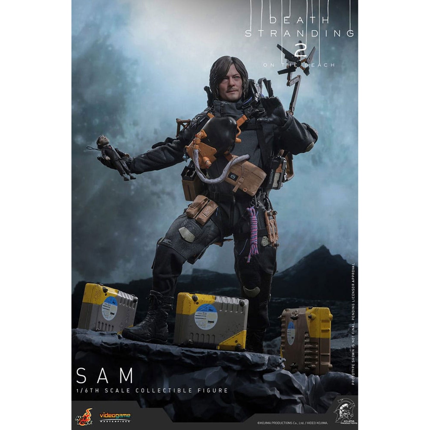 Death Stranding 2: On the Beach Videogame Masterpiece Action Figure 1/6 Sam