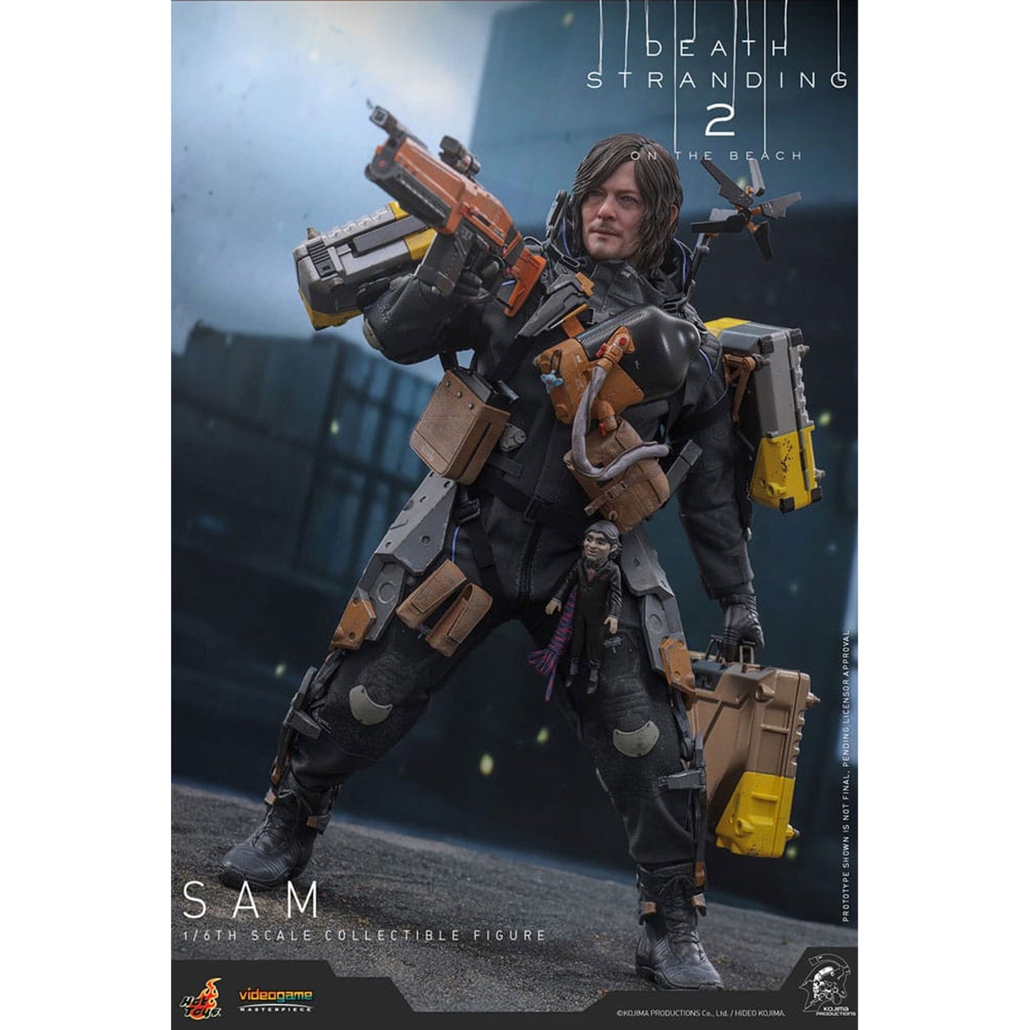 Death Stranding 2: On the Beach Videogame Masterpiece Action Figure 1/6 Sam
