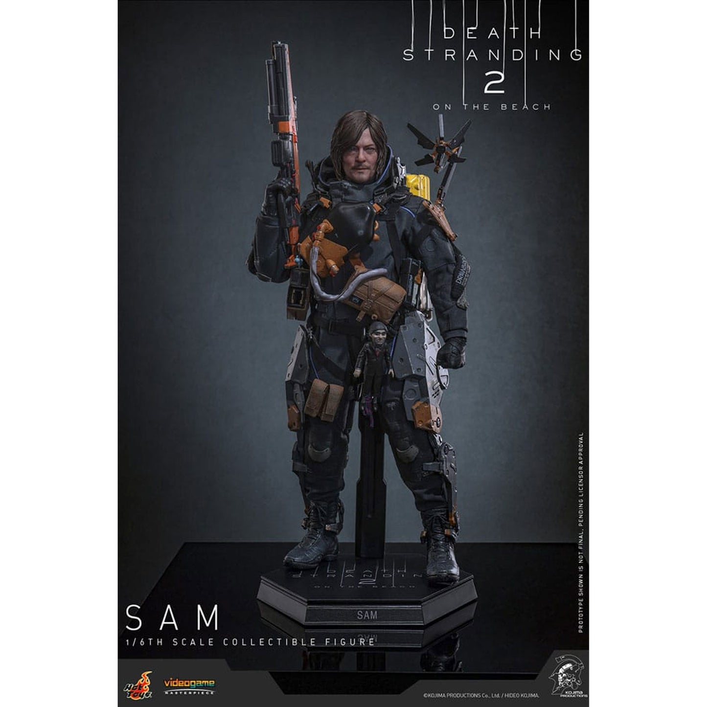Death Stranding 2: On the Beach Videogame Masterpiece Action Figure 1/6 Sam