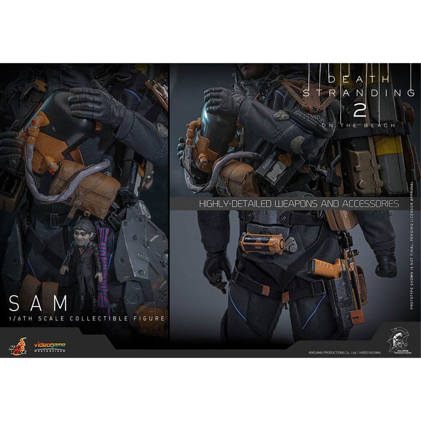 Death Stranding 2: On the Beach Videogame Masterpiece Action Figure 1/6 Sam