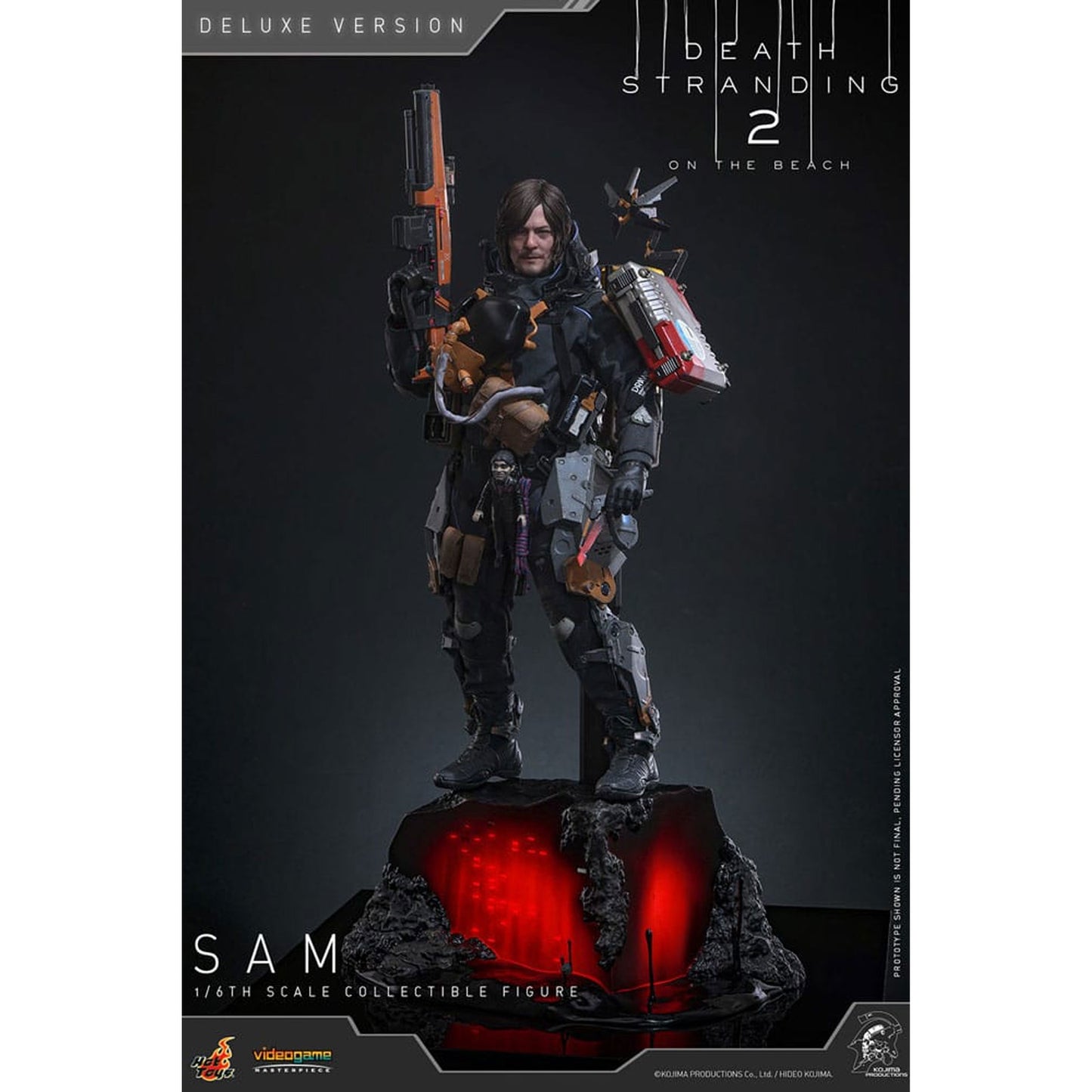 Death Stranding 2: On the Beach Videogame Masterpiece Action Figure 1/6 Sam (Deluxe Version)