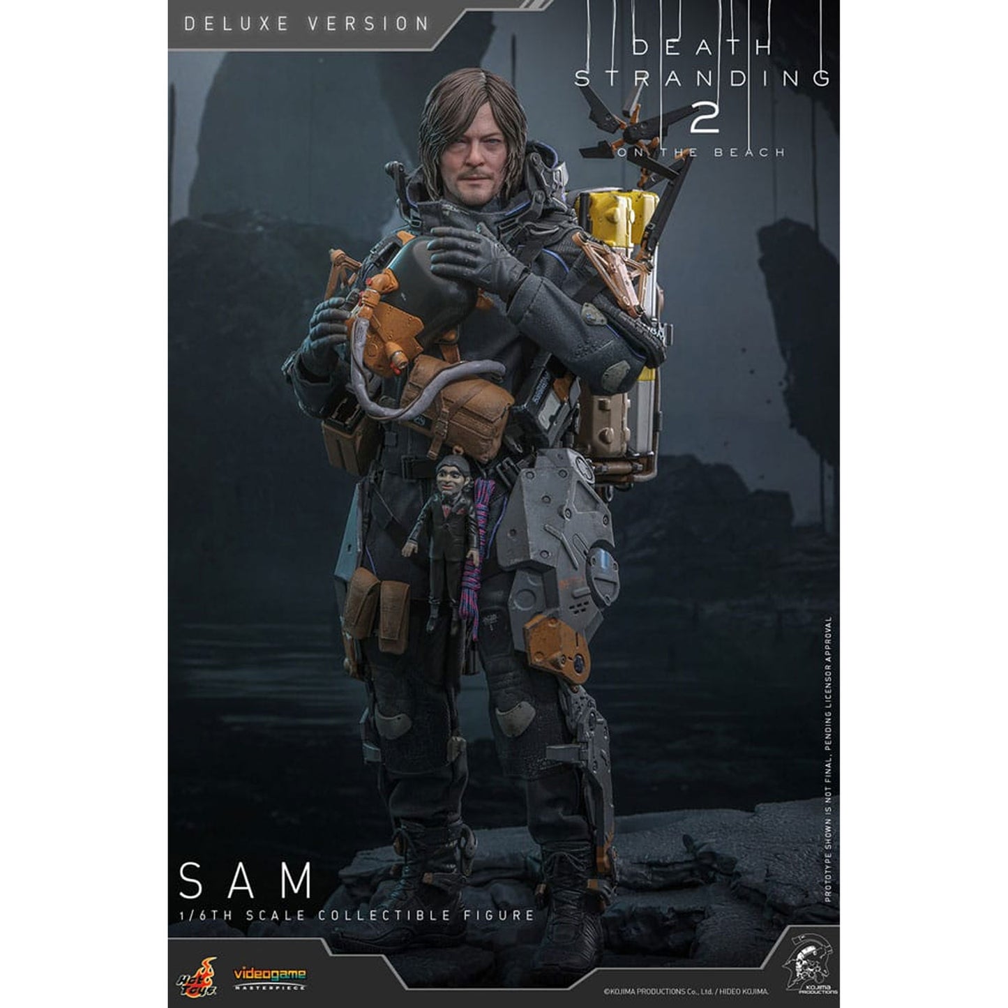 Death Stranding 2: On the Beach Videogame Masterpiece Action Figure 1/6 Sam (Deluxe Version)