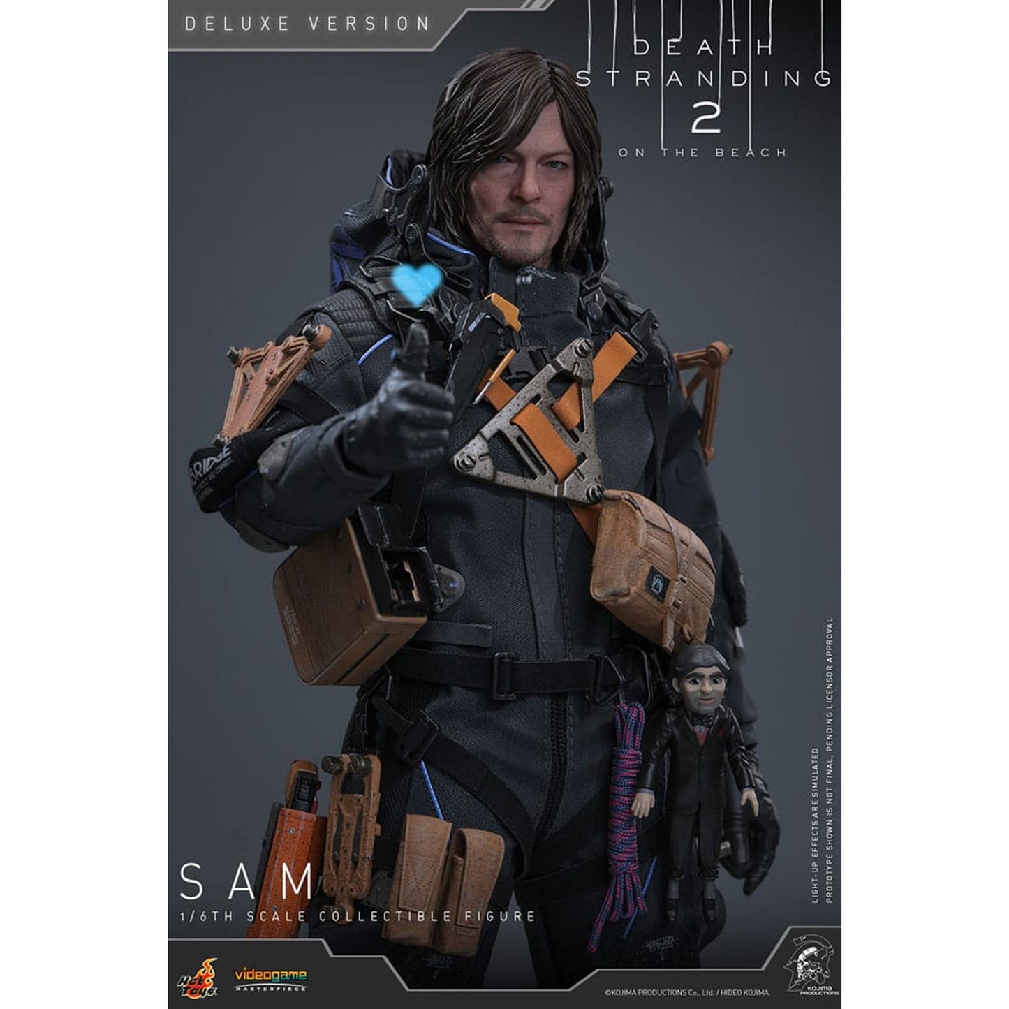 Death Stranding 2: On the Beach Videogame Masterpiece Action Figure 1/6 Sam (Deluxe Version)