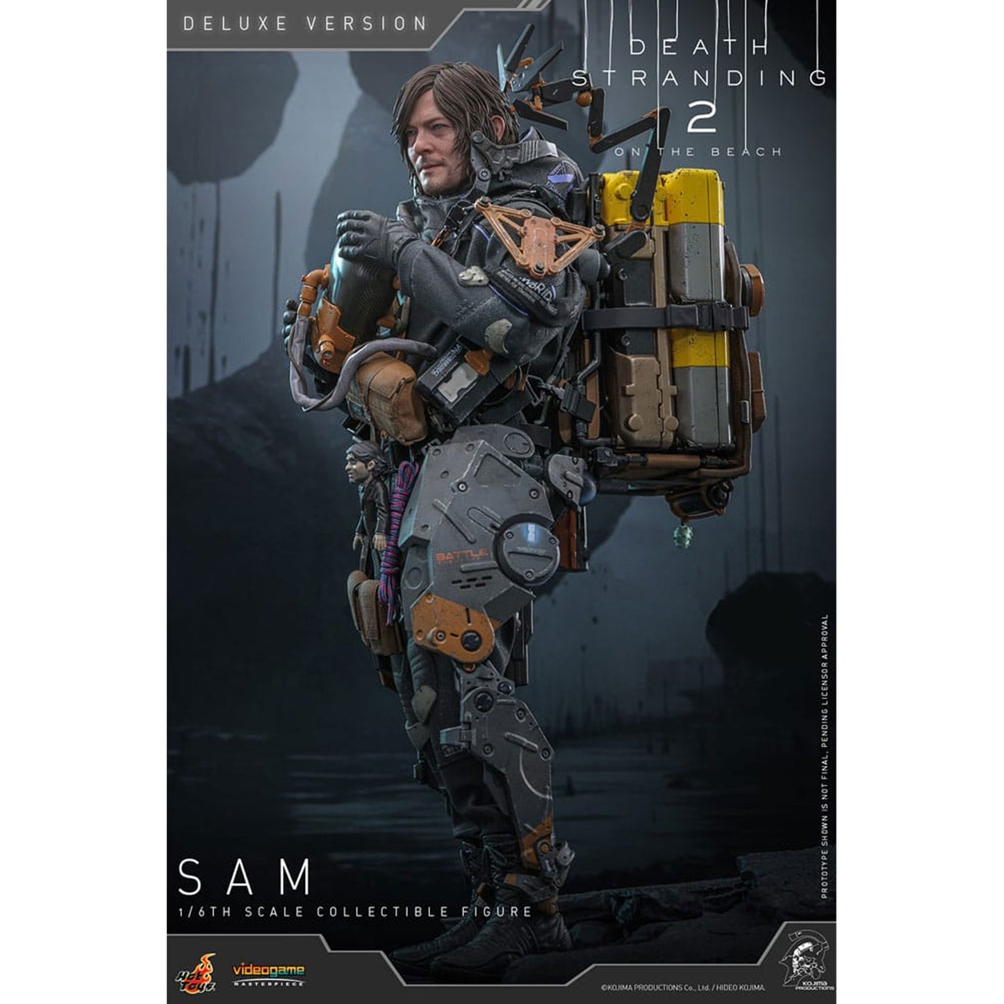 Death Stranding 2: On the Beach Videogame Masterpiece Action Figure 1/6 Sam (Deluxe Version)