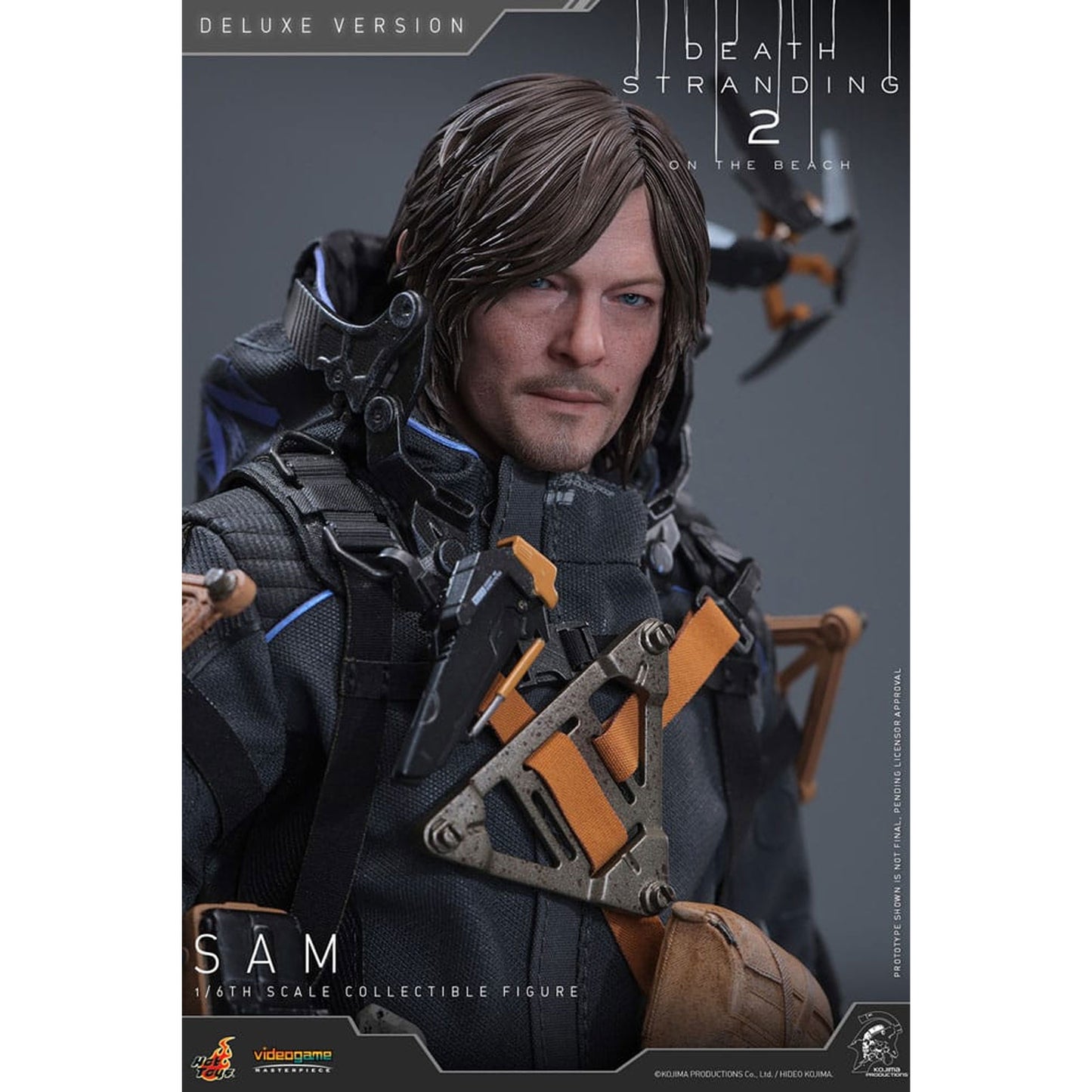Death Stranding 2: On the Beach Videogame Masterpiece Action Figure 1/6 Sam (Deluxe Version)