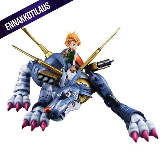 Digimon Adventure Precious G.E.M. Series Metal Garurumon & Ishida Yamato
