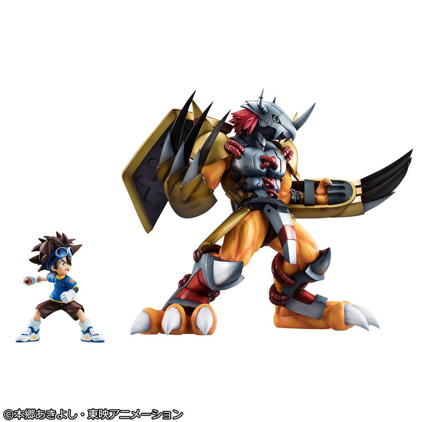 Digimon Adventure Precious G.E.M. Series Wargreymon & Taichi Yagami