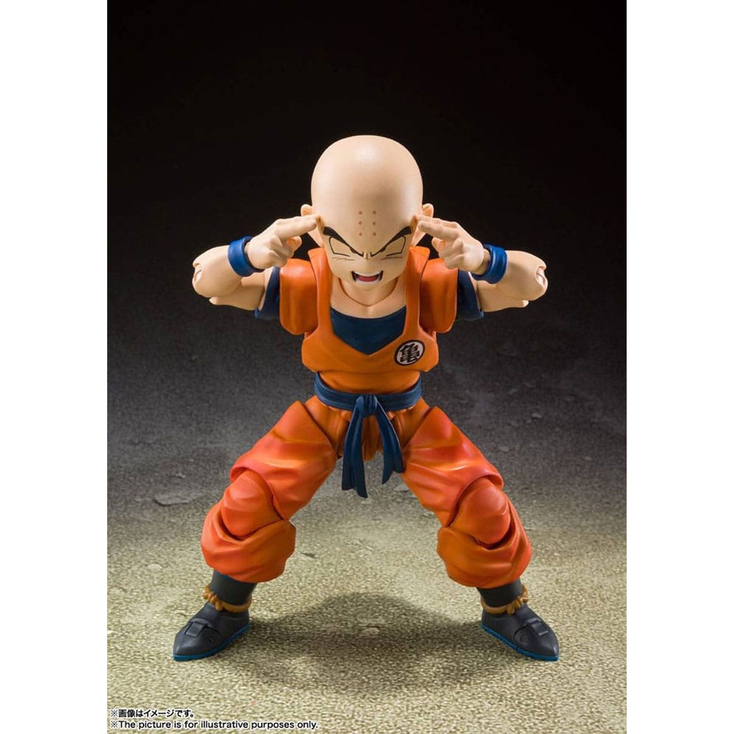 Dragon Ball Z S.H. Figuarts Krillin-Earth's Strongest Man (Reissue) -Action Figure