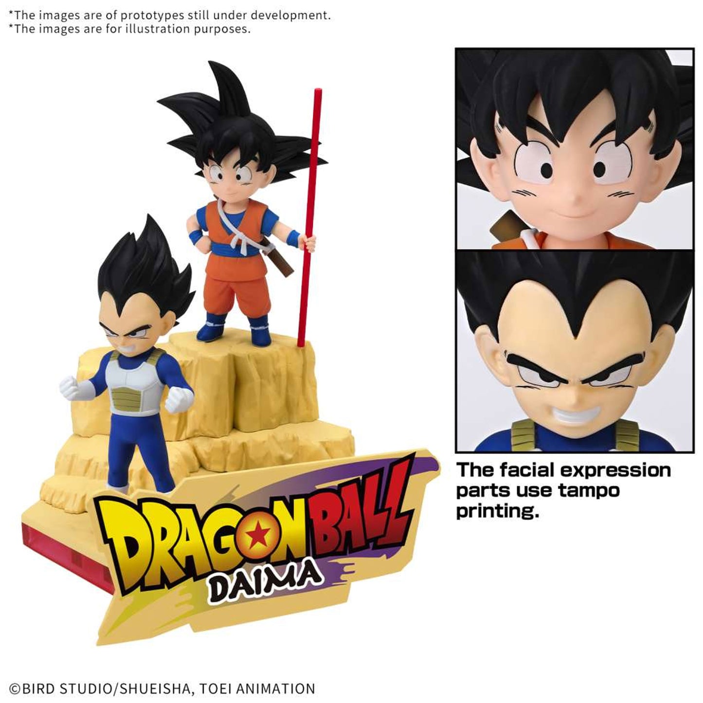 Dragon ball daima son goku & vegeta