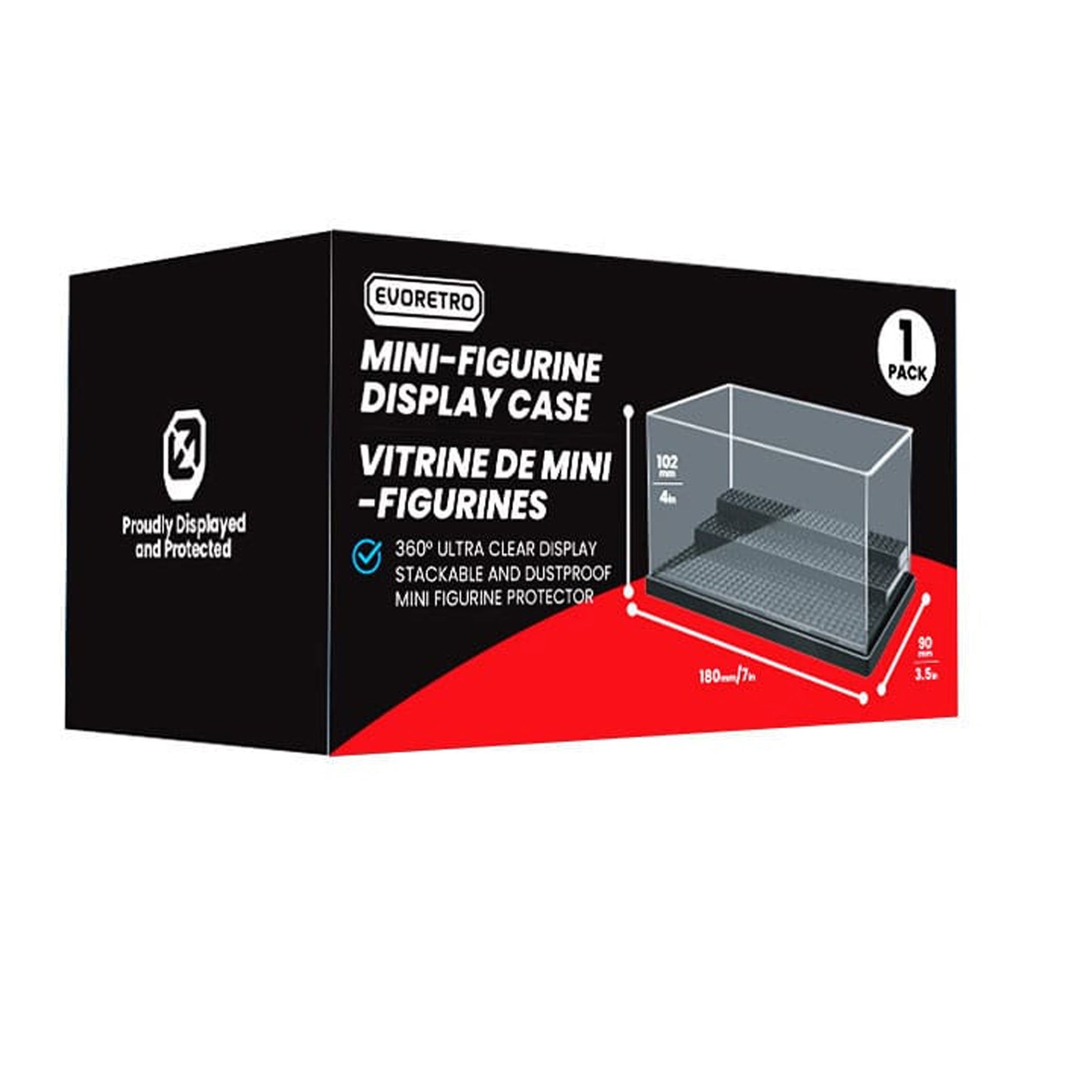 Evoretro Acrylic Display Case for mini figures -Kotelo