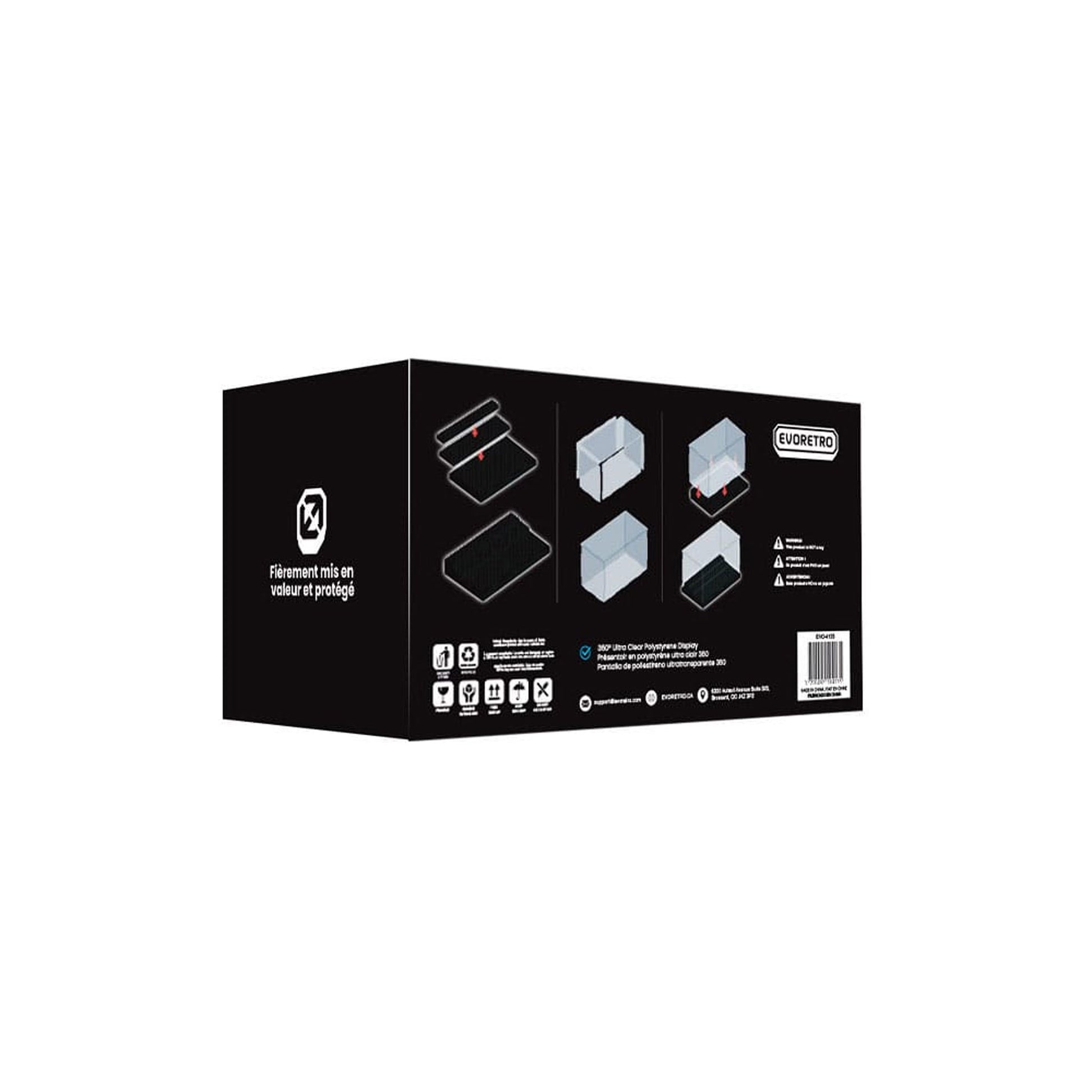 Evoretro Acrylic Display Case for mini figures -Kotelo