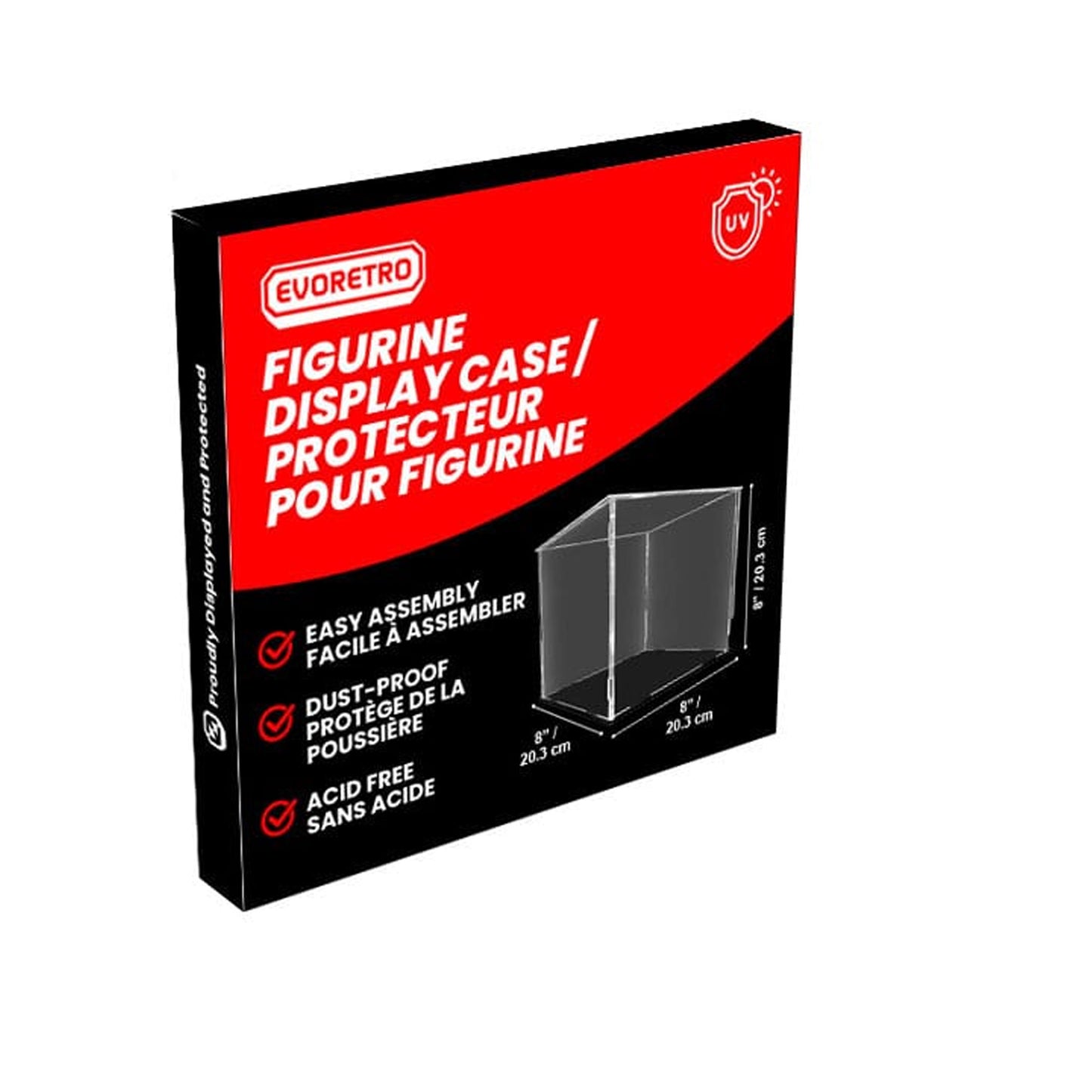 Evoretro Acrylic Modular Display Case 20 cm -Kotelo