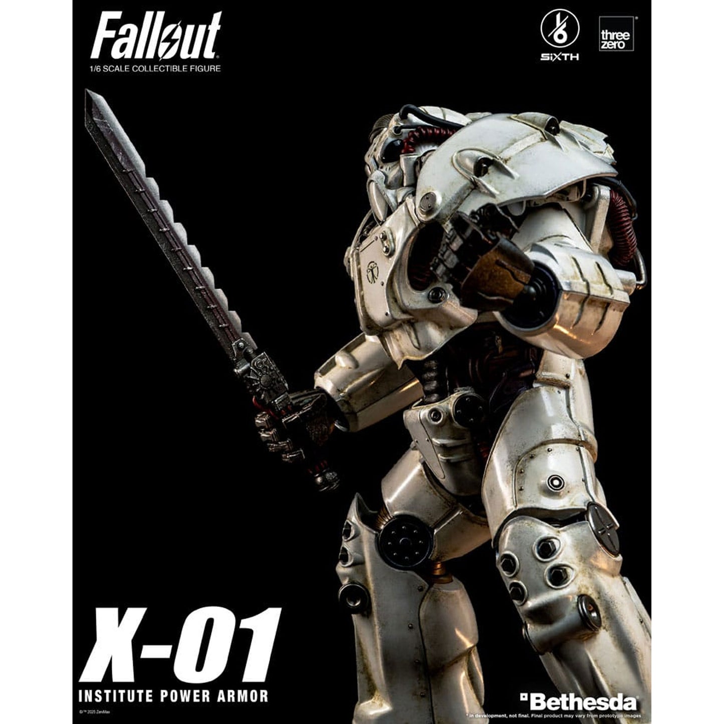 Fallout FigZero Action Figure 1/6 X-01 Institute Power Armor