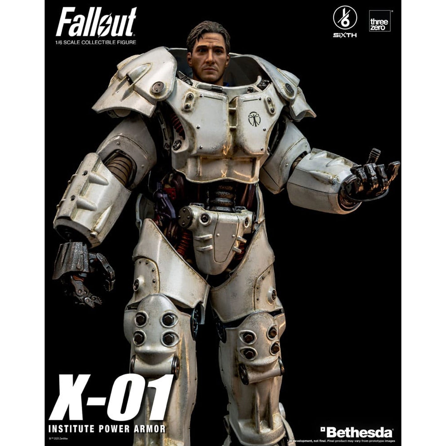 Fallout FigZero Action Figure 1/6 X-01 Institute Power Armor