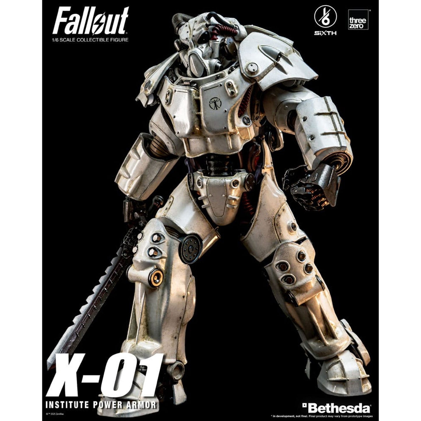 Fallout FigZero Action Figure 1/6 X-01 Institute Power Armor