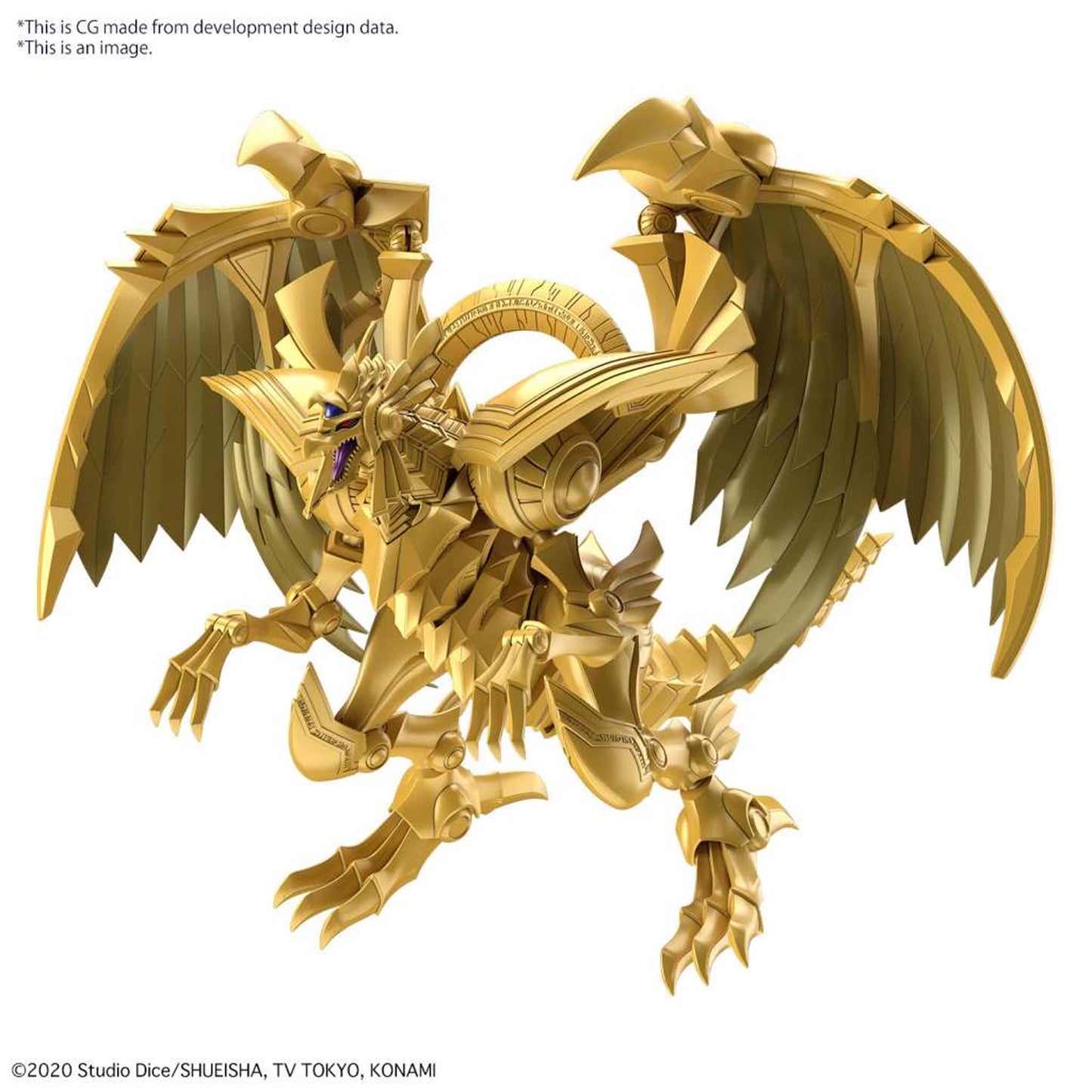 Figure Rise Amplified Egyptian God The Winged Dragon Of Ra -Model kit