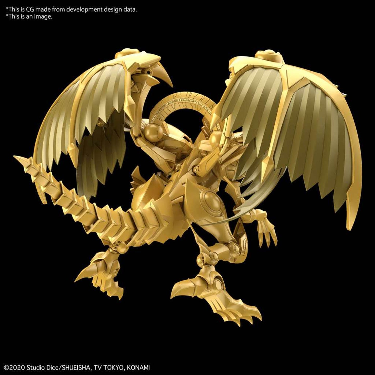 Figure Rise Amplified Egyptian God The Winged Dragon Of Ra -Model kit