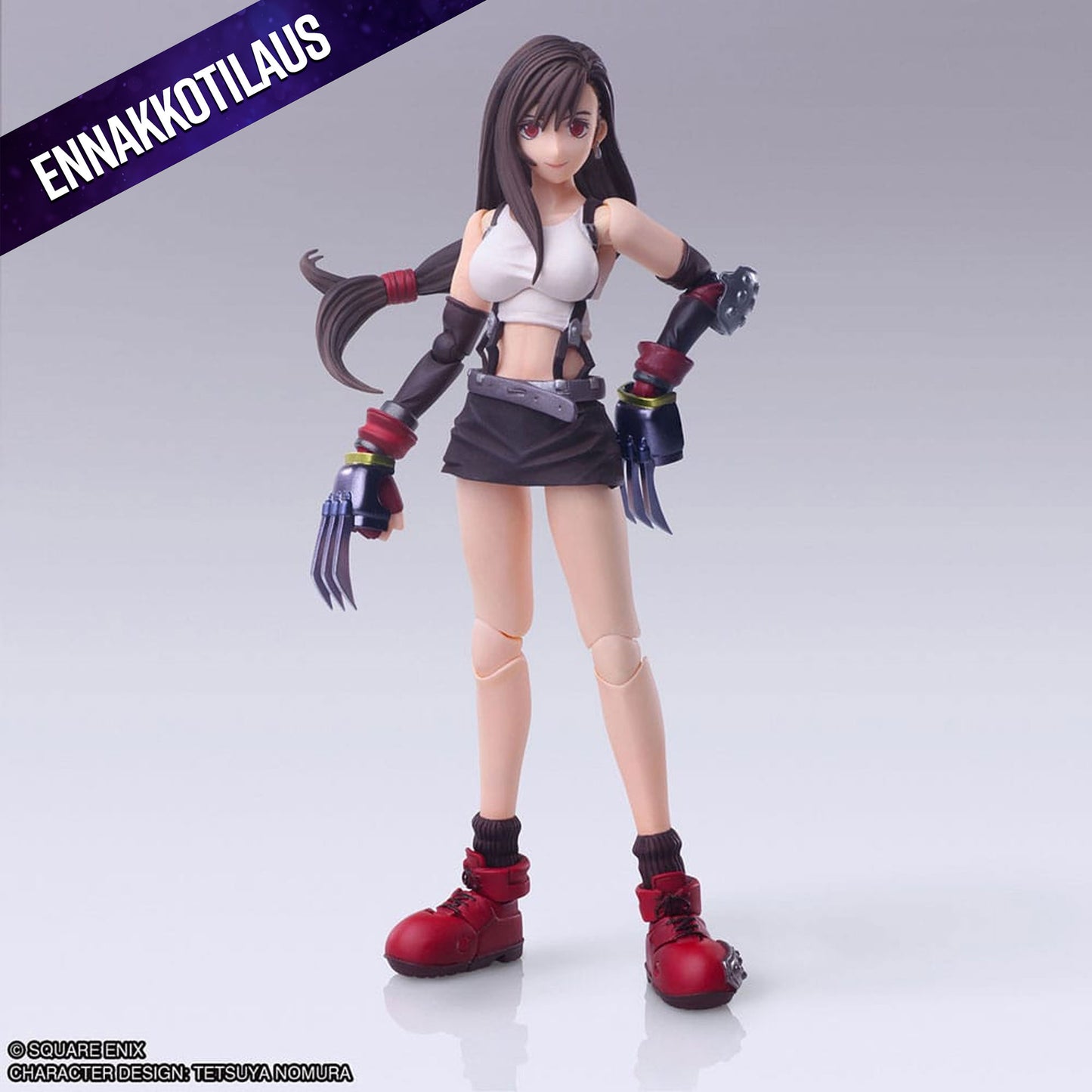 Final Fantasy VII Bring Arts Tifa Lockhart Mythril Claws Ver. -Action Figuuri