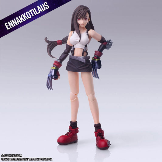 Final Fantasy VII Bring Arts Tifa Lockhart Mythril Claws Ver. -Action Figuuri