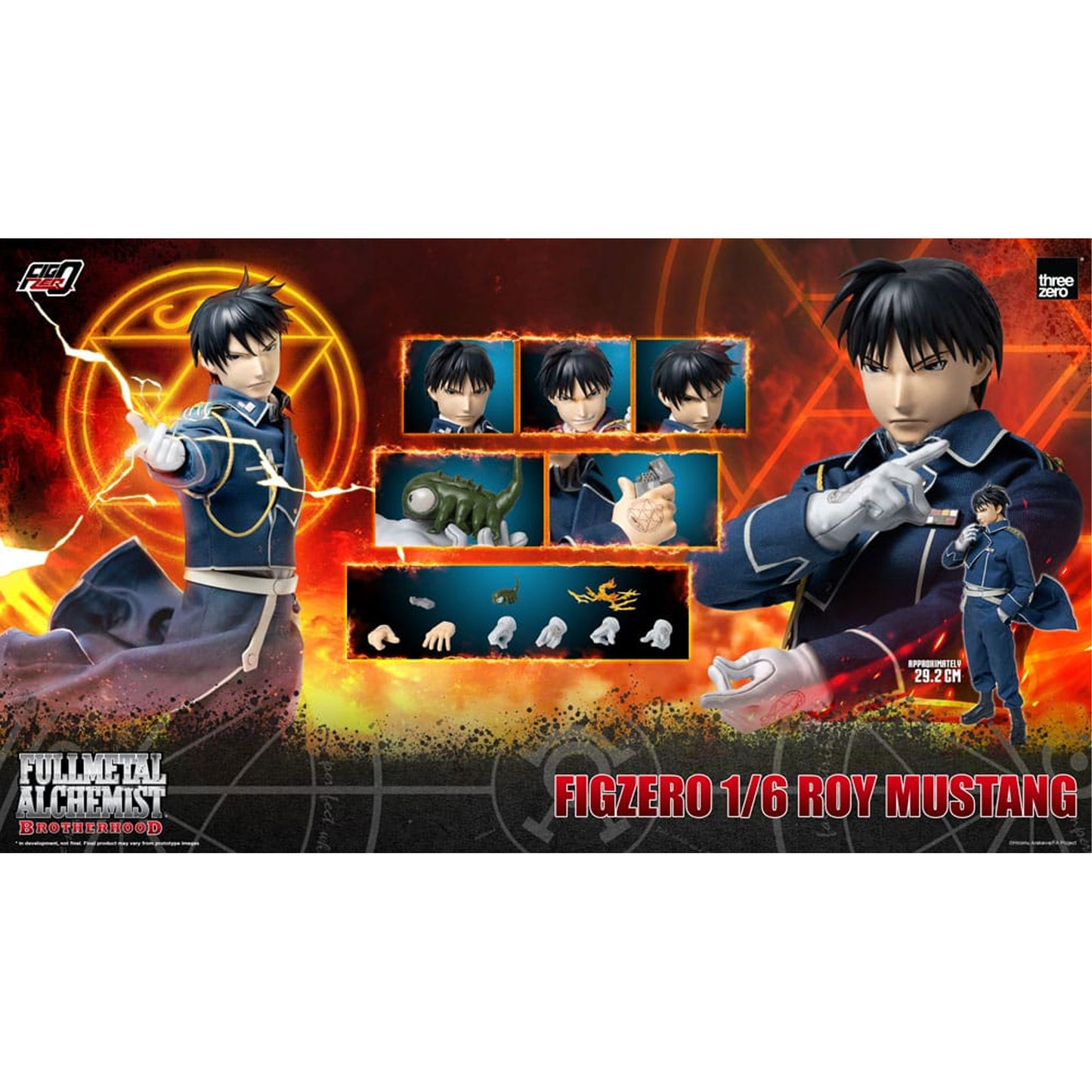 Fullmetal Alchemist: Brotherhood Action Figure FigZero 1/6 Roy Mustang