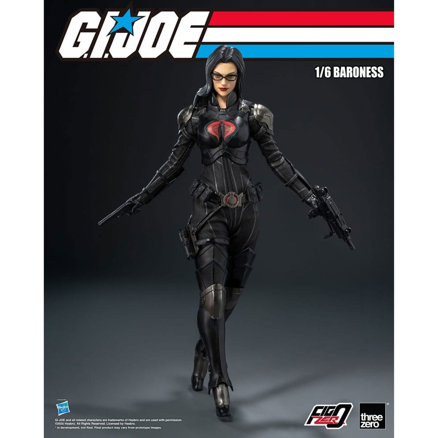 G.I. Joe FigZero Action Figure 1/6 Baroness