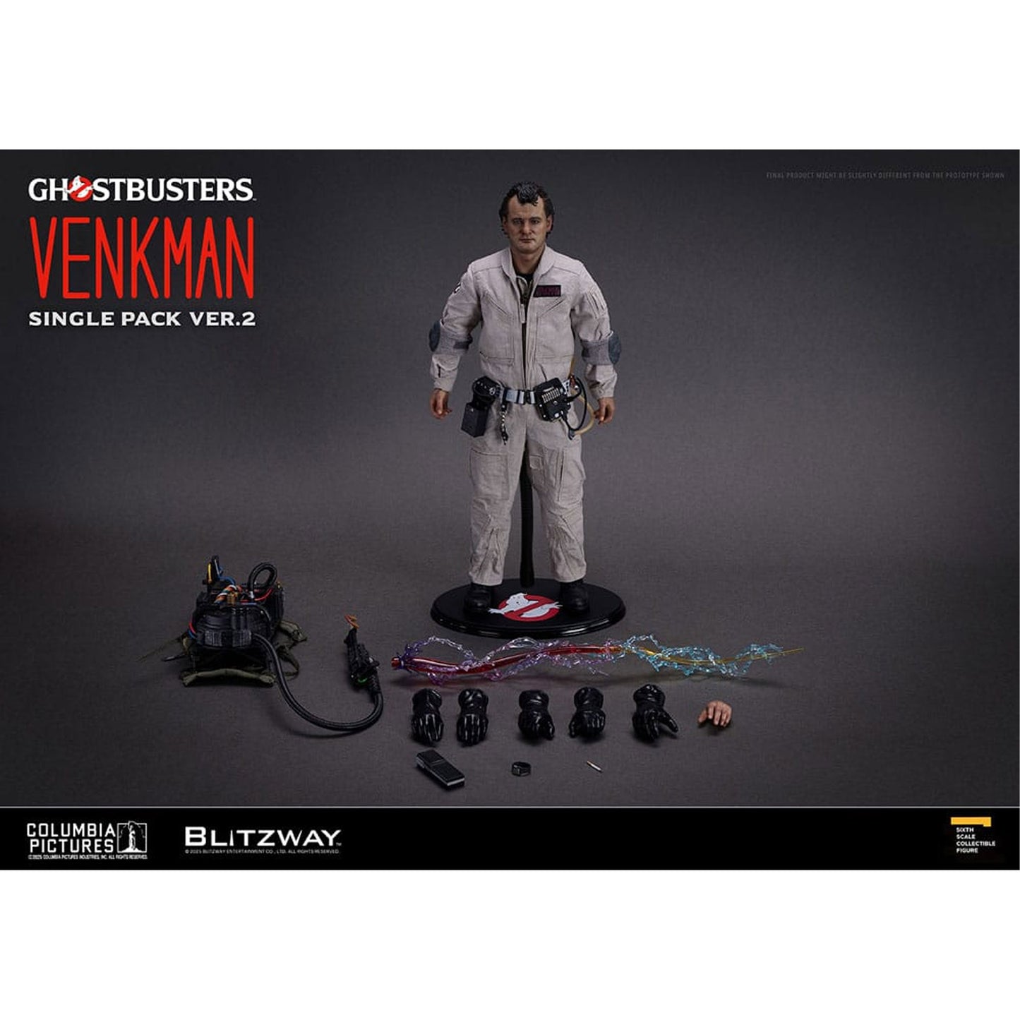 Ghostbusters Premium UMS Action Figure 1/6 Peter Venkman Ver. 2