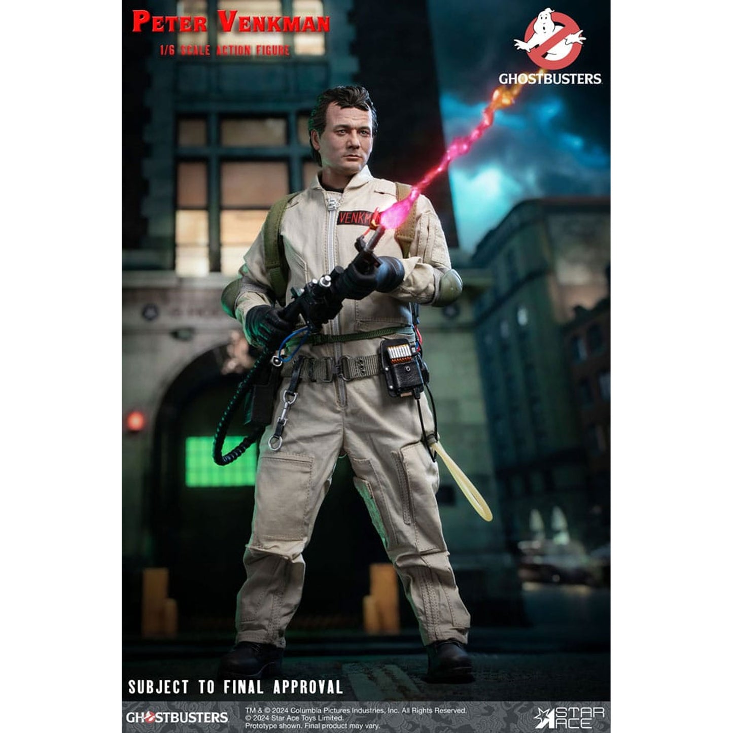 Ghostbusters (1984) 1/6 Peter Venkman