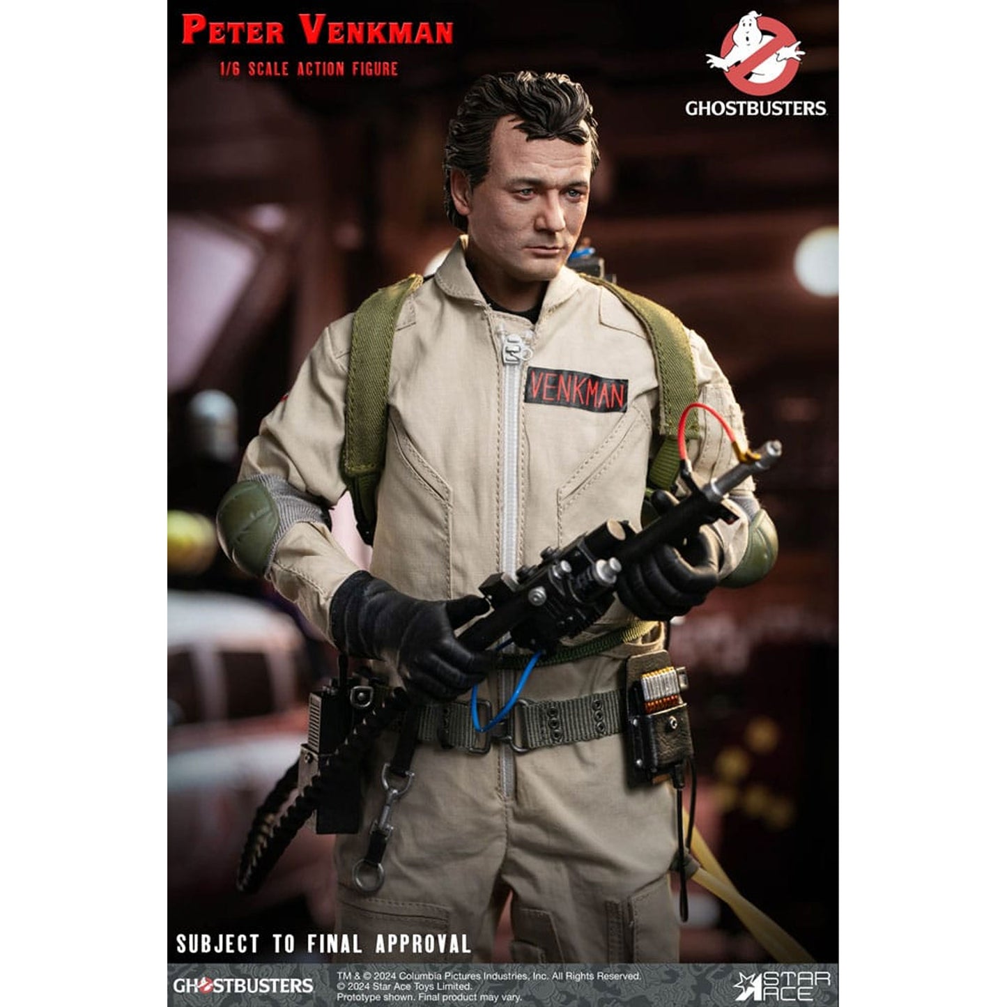 Ghostbusters (1984) 1/6 Peter Venkman