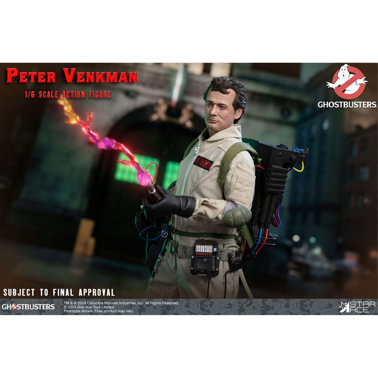 Ghostbusters (1984) 1/6 Peter Venkman