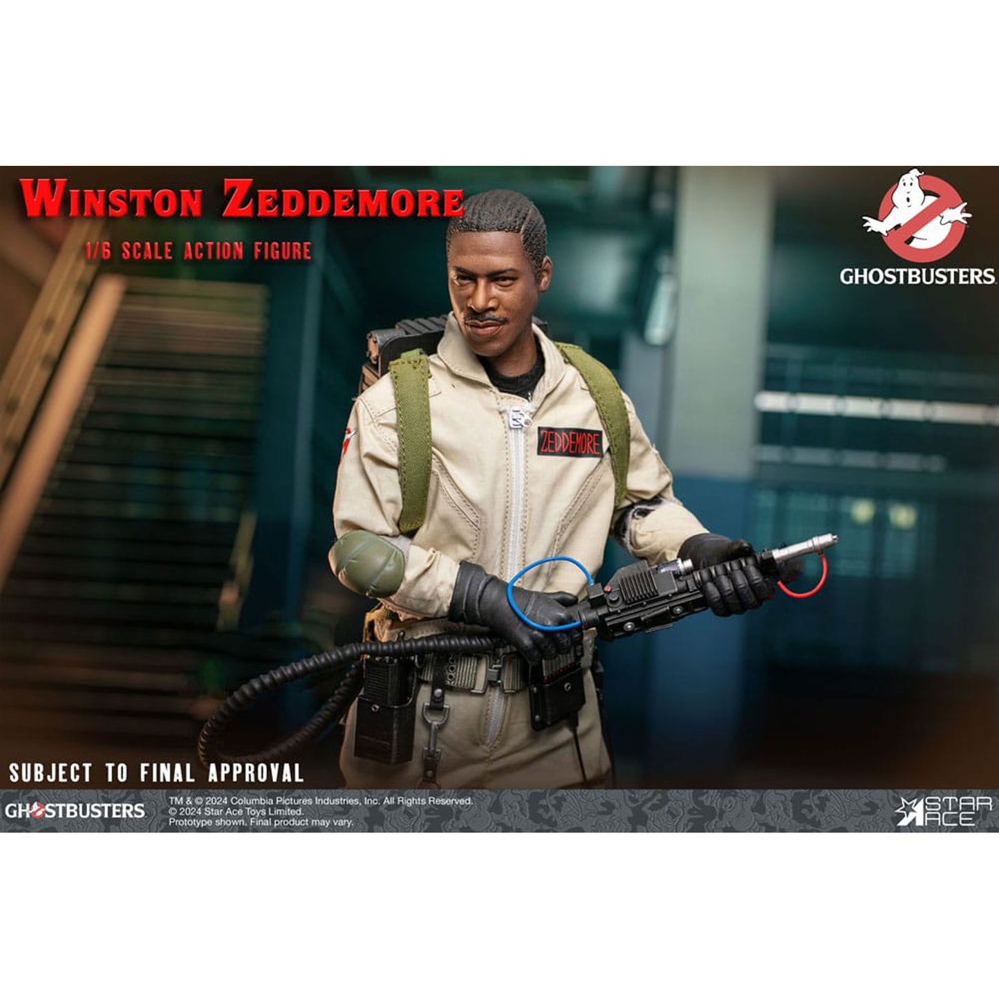 Ghostbusters (1984) 1/6 Winston Zeddemore