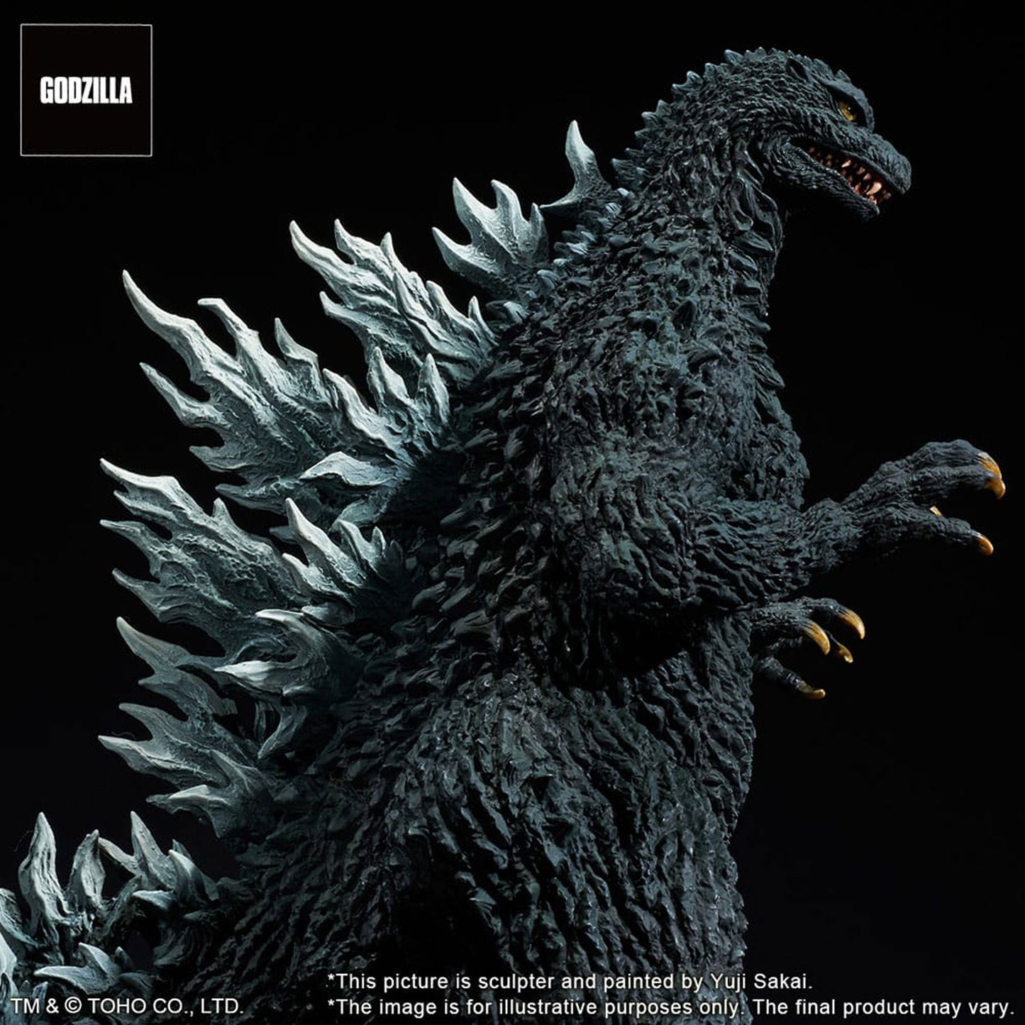 Godzilla against Mechagodzilla 2002 TOHO Yuji Sakai Modeling Collection Godzilla Battle in the Storm
