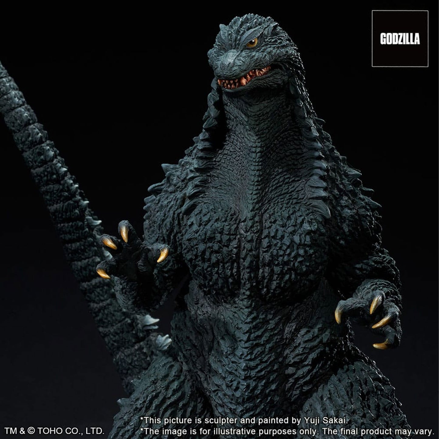 Godzilla against Mechagodzilla 2002 TOHO Yuji Sakai Modeling Collection Godzilla Battle in the Storm