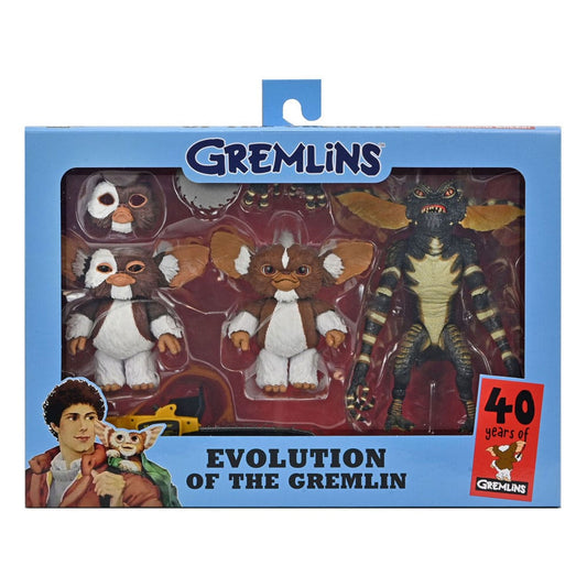 Gremlins Action Figures Evolution of a Gremlin 40th Anniversary Box Set
