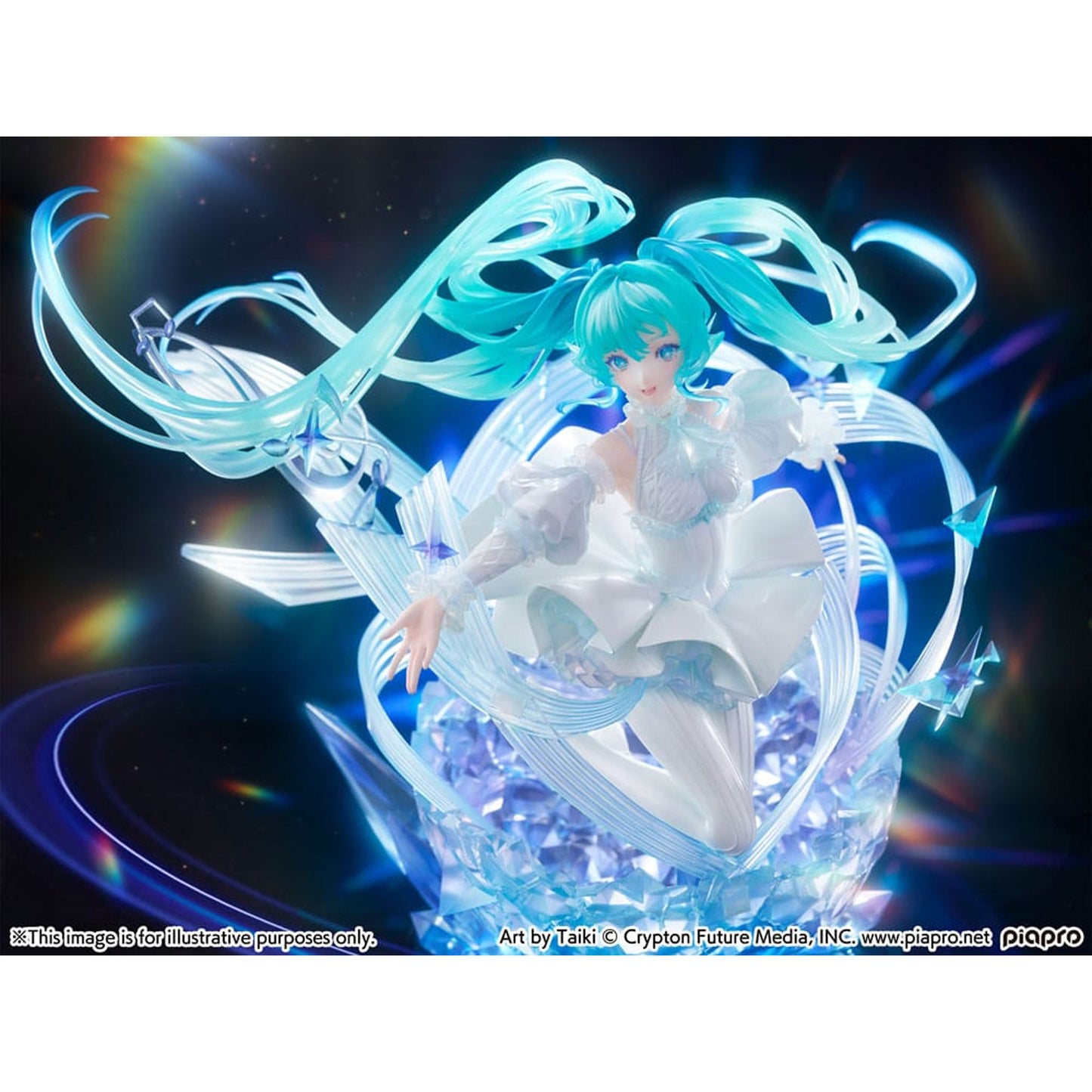 Hatsune Miku 1/7 Hatsune Miku - Crystal Dress Ver.