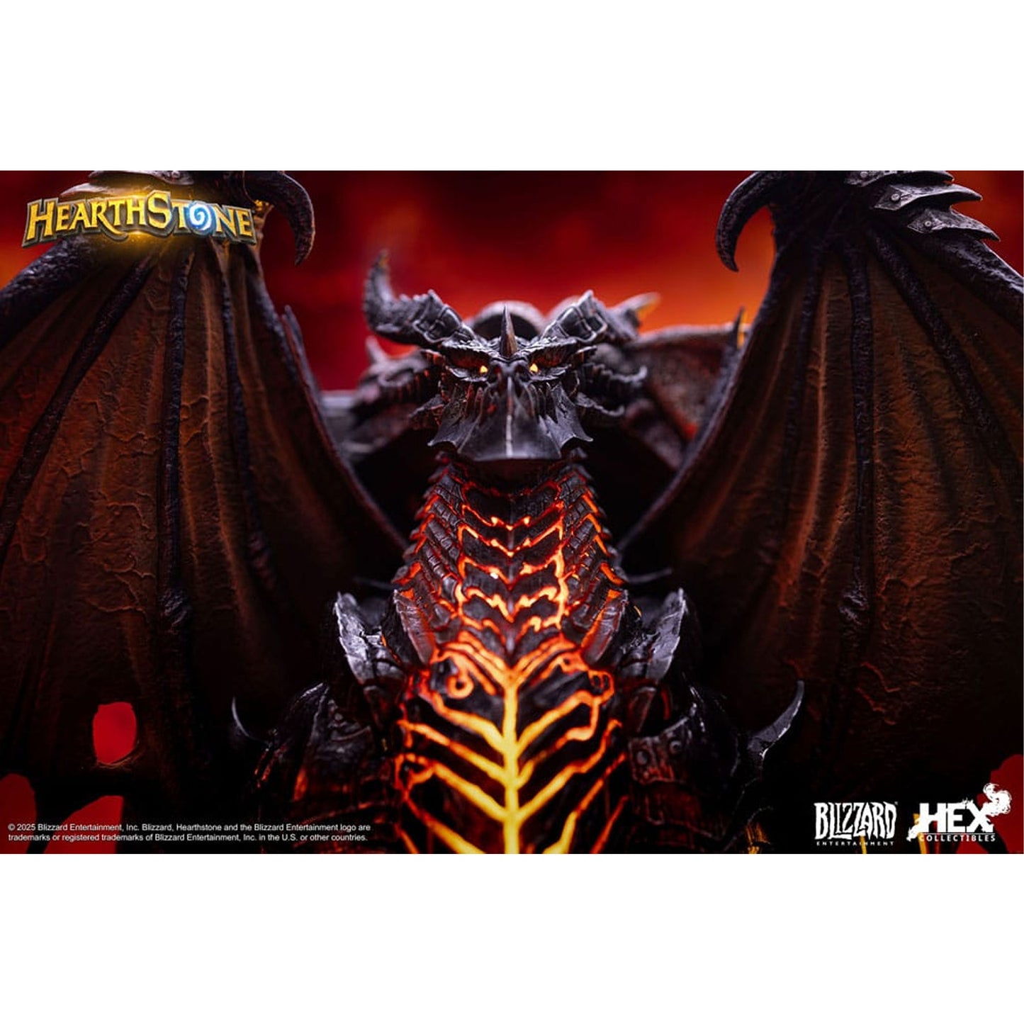 Hearthstone 3D Art Frame Statue Deathwing