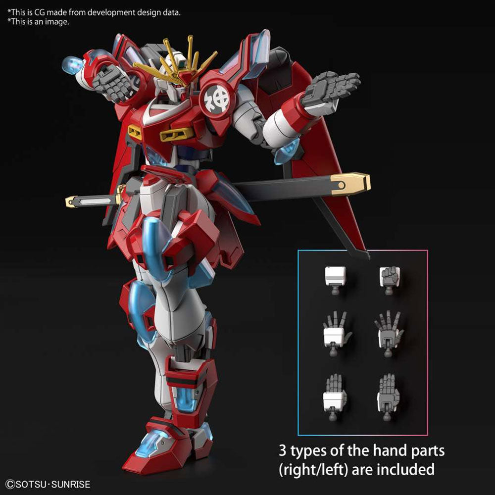 Hg gundam shin burning 1/144