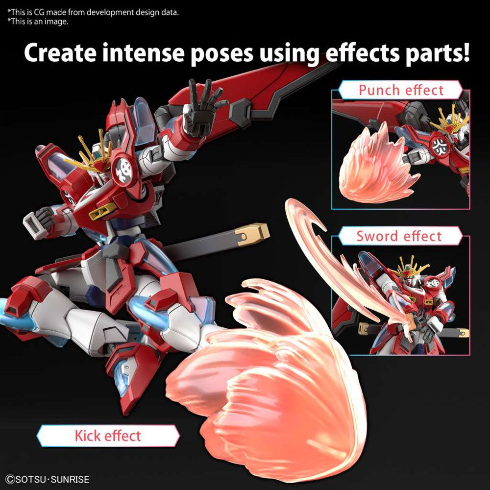 Hg gundam shin burning 1/144