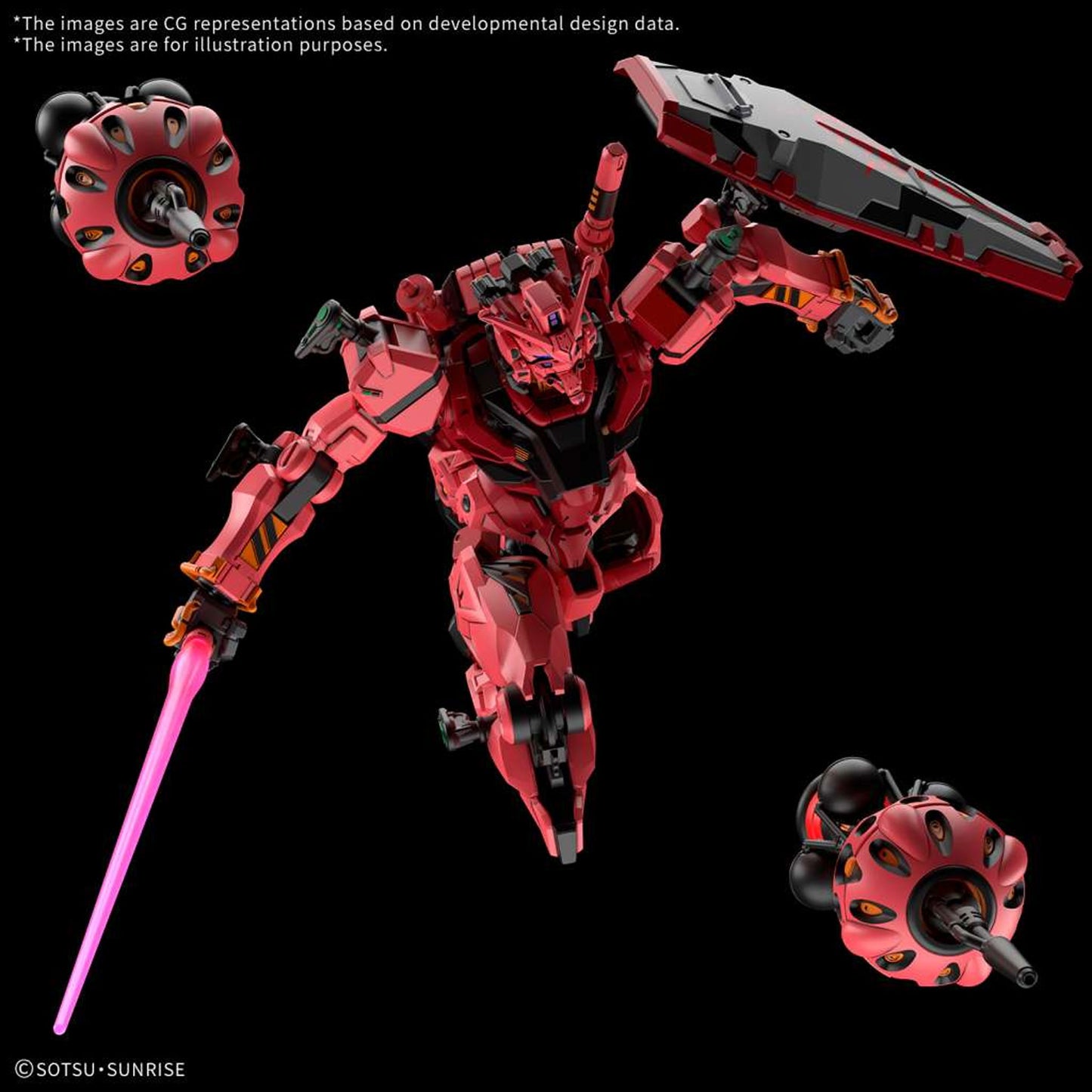 Hg gundam red 1/144 -Model kit