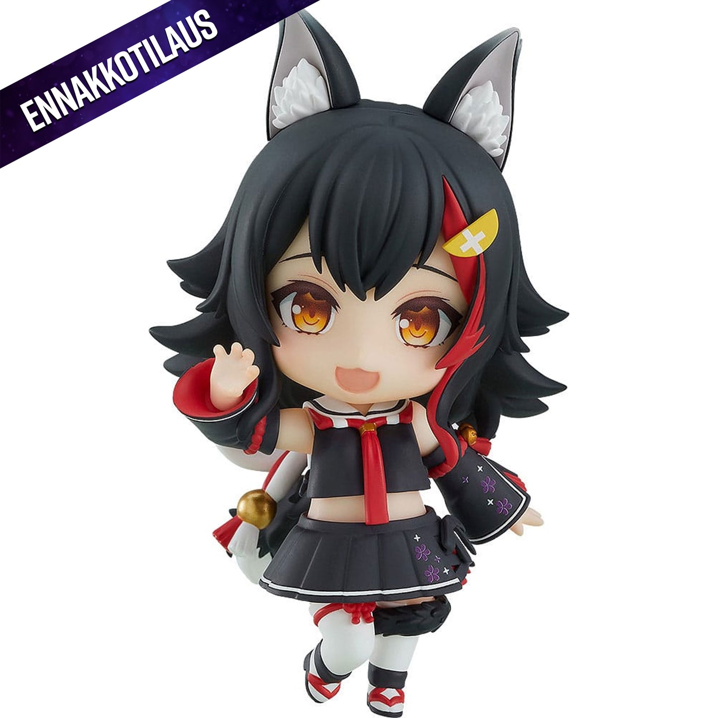 Hololive Production Nendoroid Ookami Mio -Action Figuuri