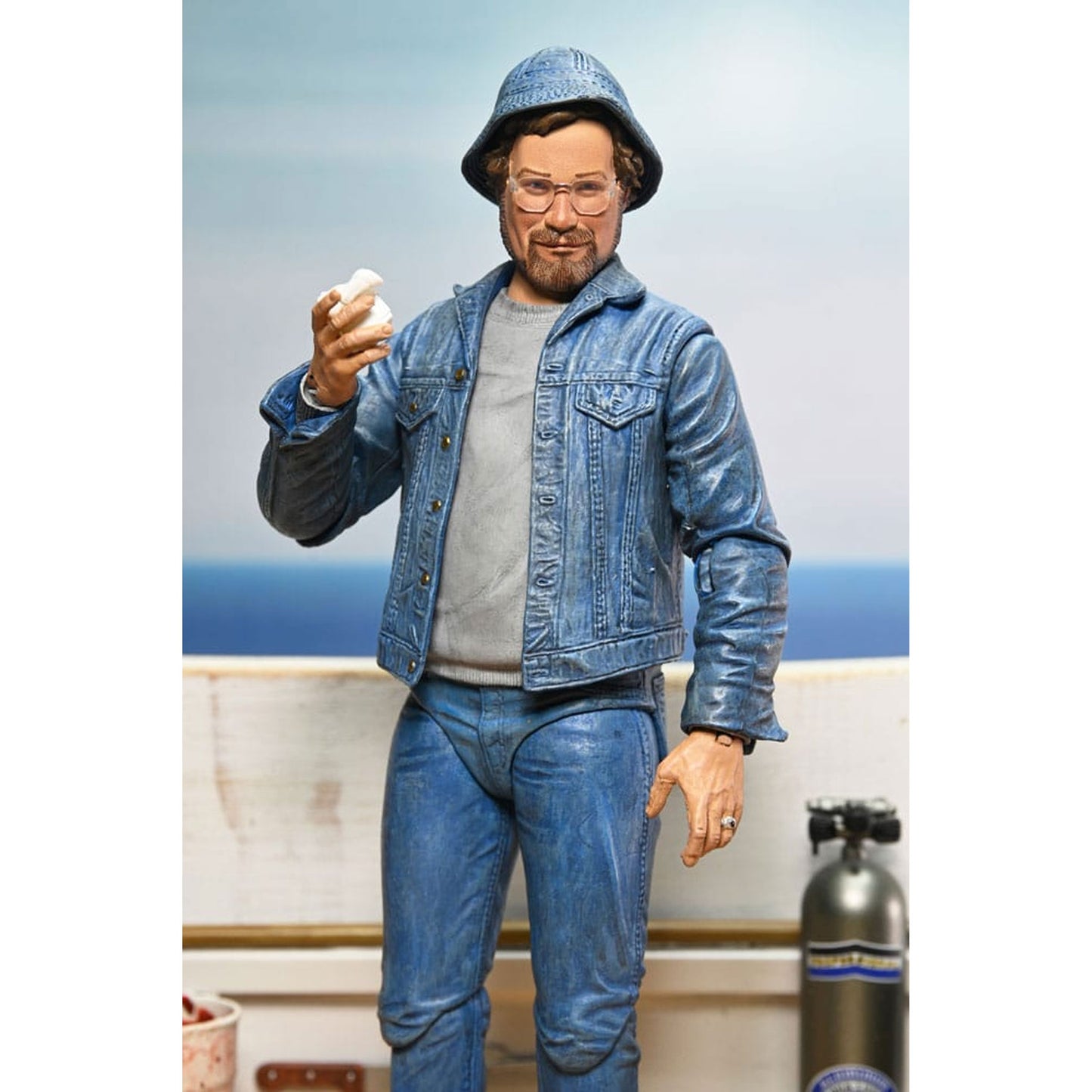 Jaws Action Figure Ultimate Matt Hooper Amity Arrival 50th Anniversary