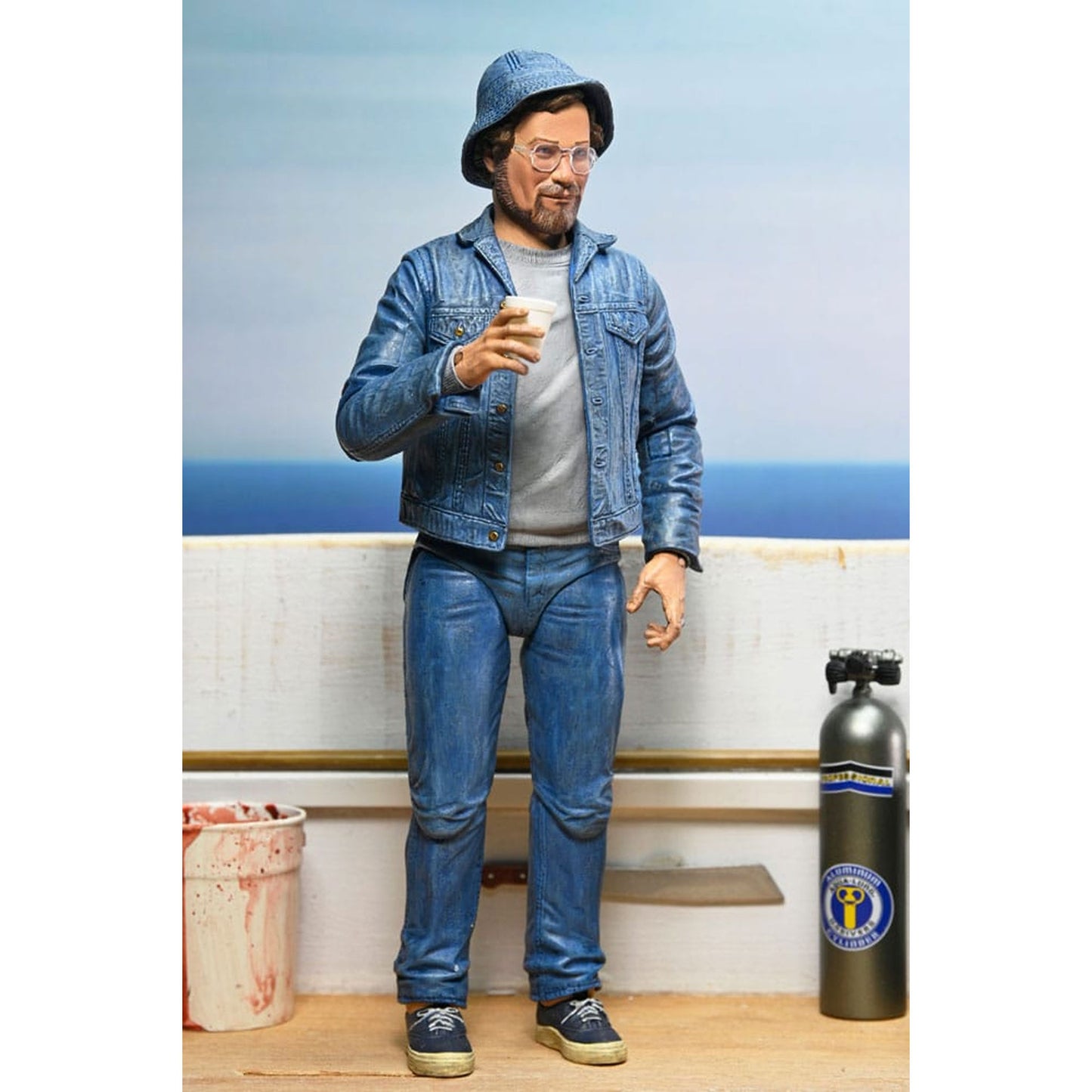 Jaws Action Figure Ultimate Matt Hooper Amity Arrival 50th Anniversary