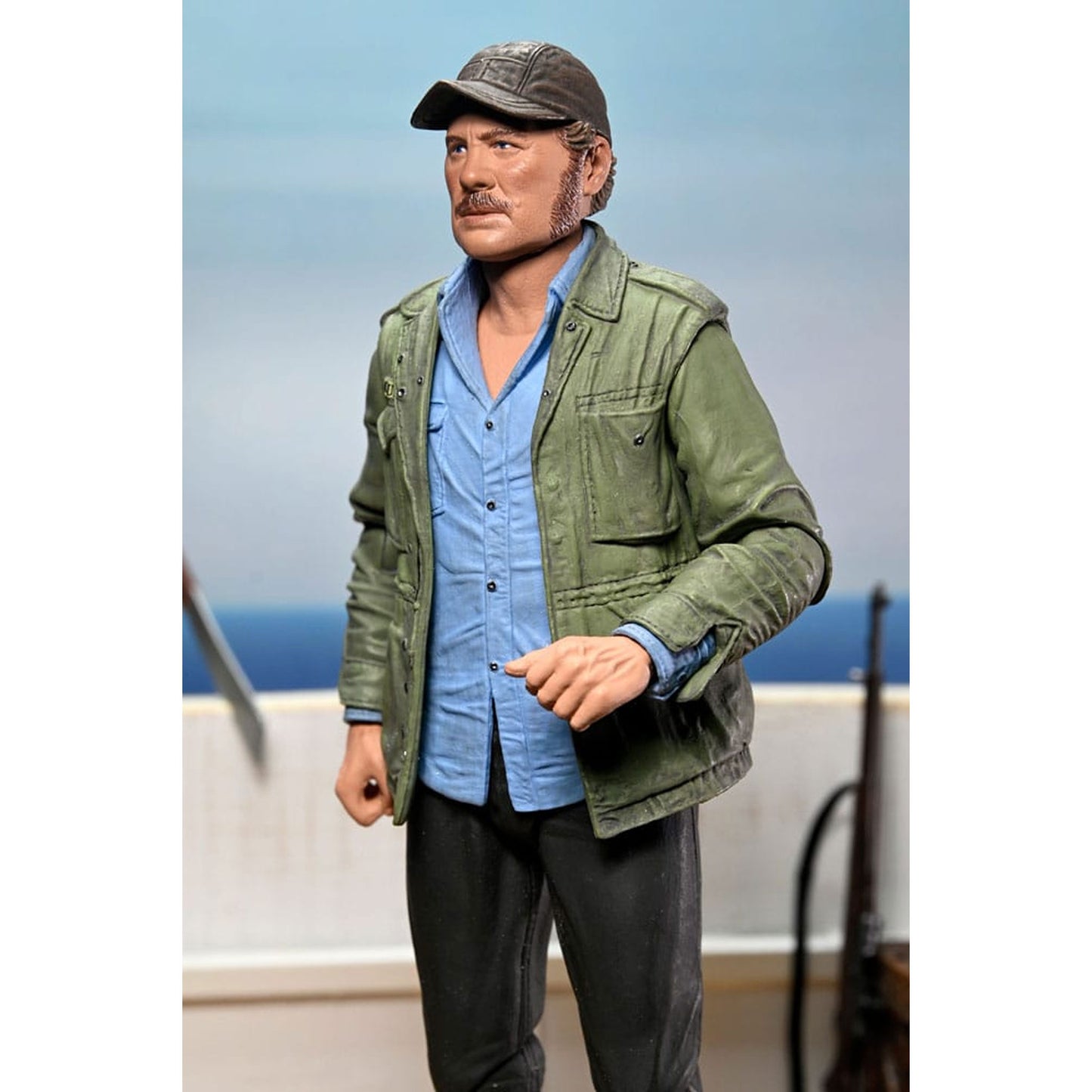 Jaws Action Figure Ultimate Sam Quint 50th Anniversary Figure