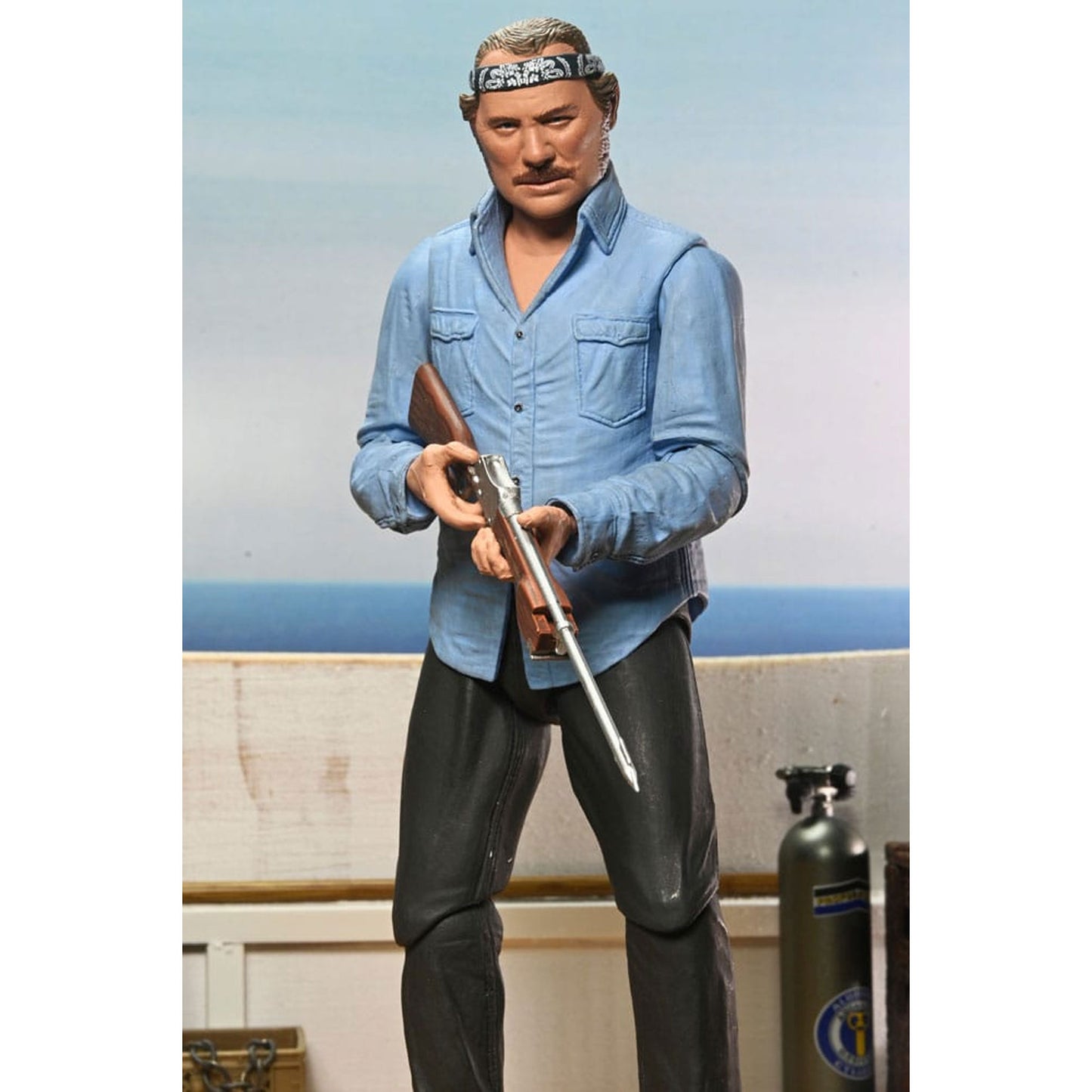 Jaws Action Figure Ultimate Sam Quint 50th Anniversary Figure