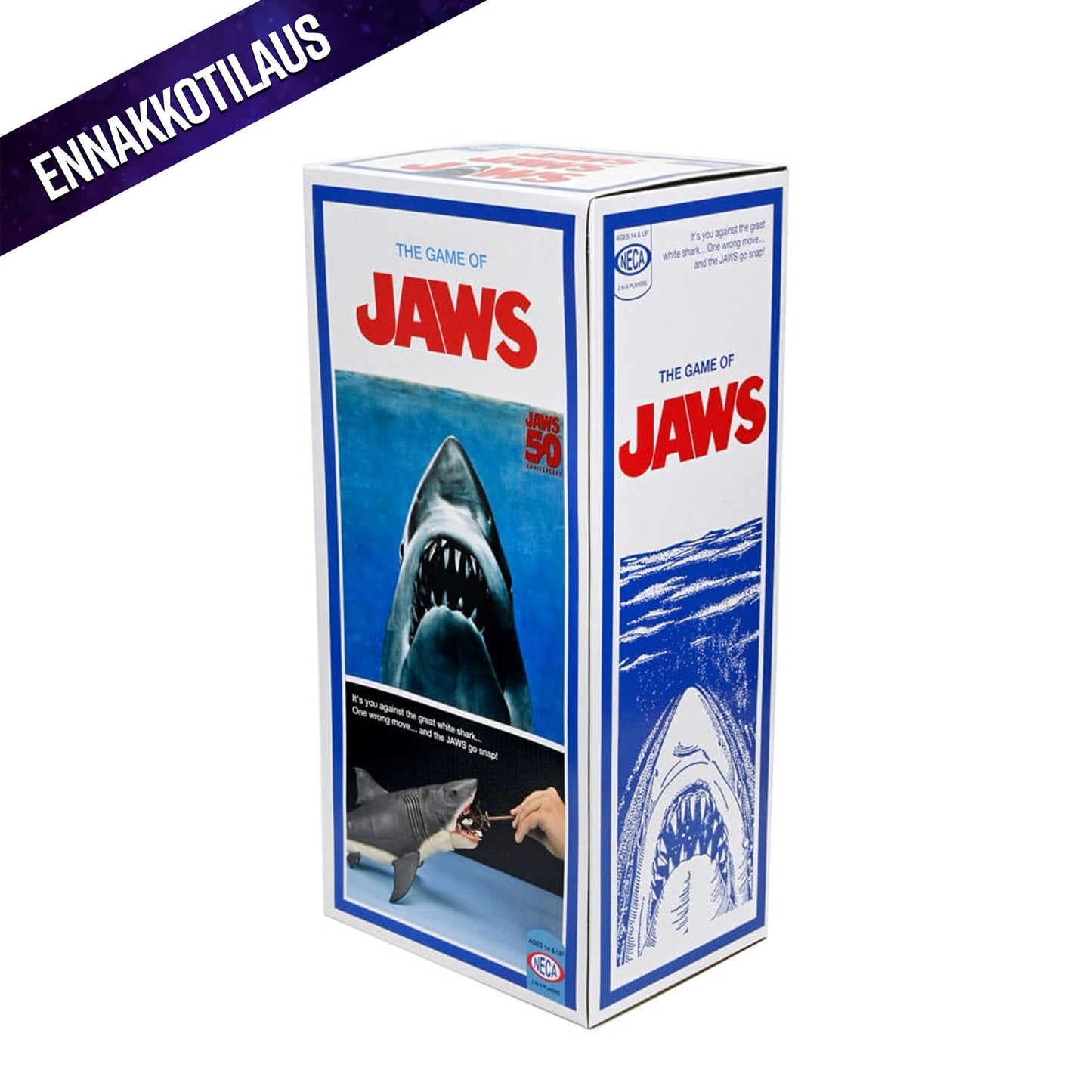 Jaws Head to Tail Action Figure The Game of Jaws 50th Anniversary