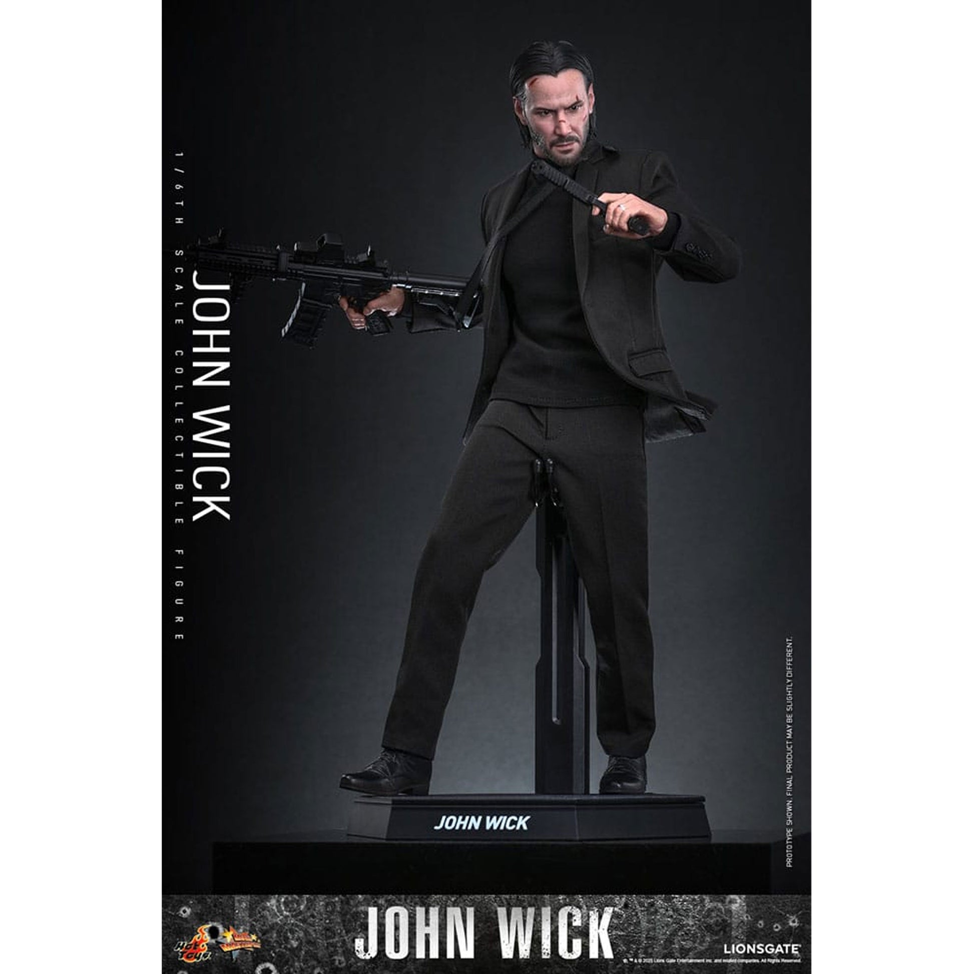 John Wick Movie Masterpiece 1/6 John Wick -Action Figuuri